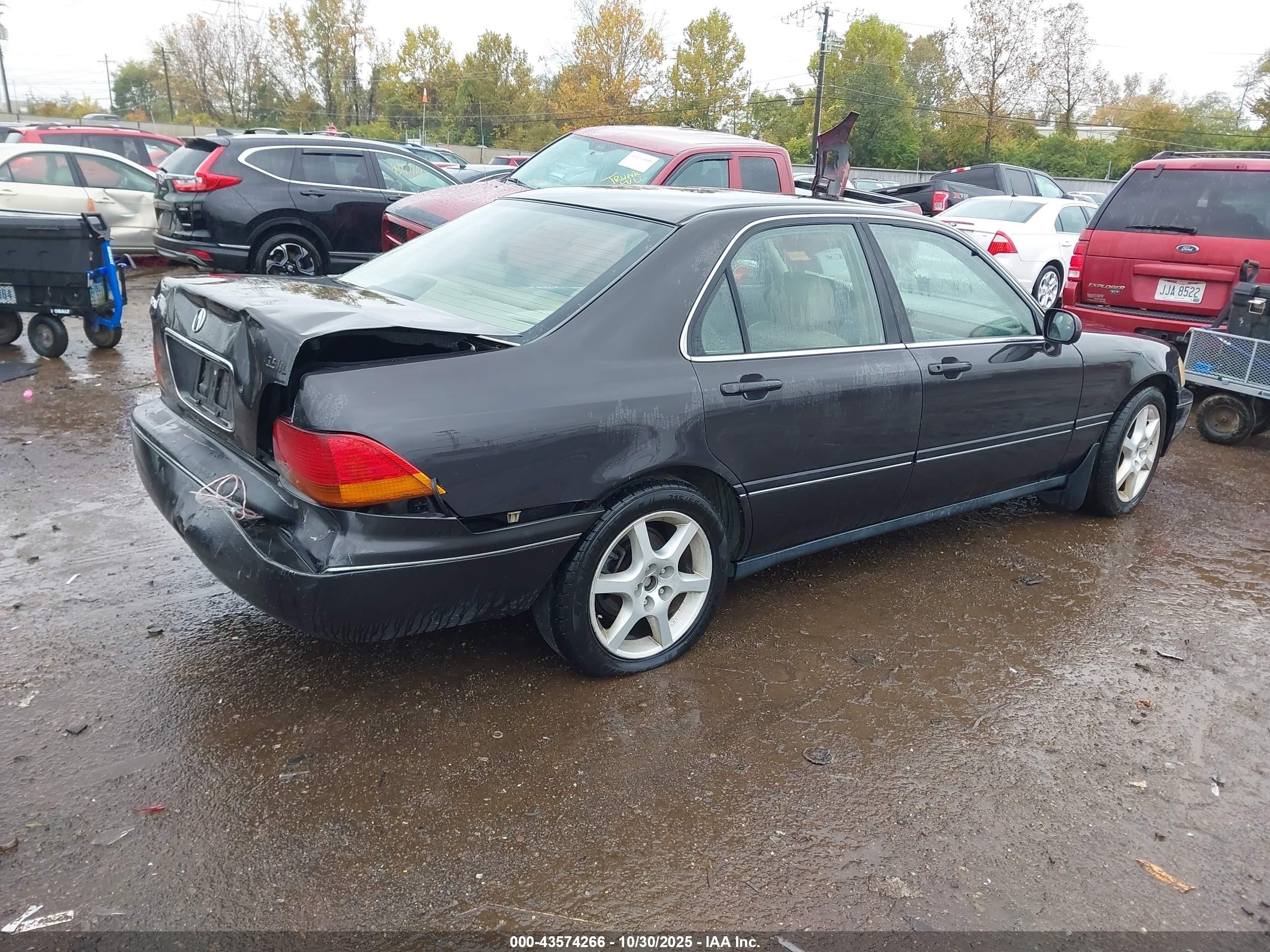 1997 Acura Rl 3.5 Gray vin: JH4KA9654VC003498