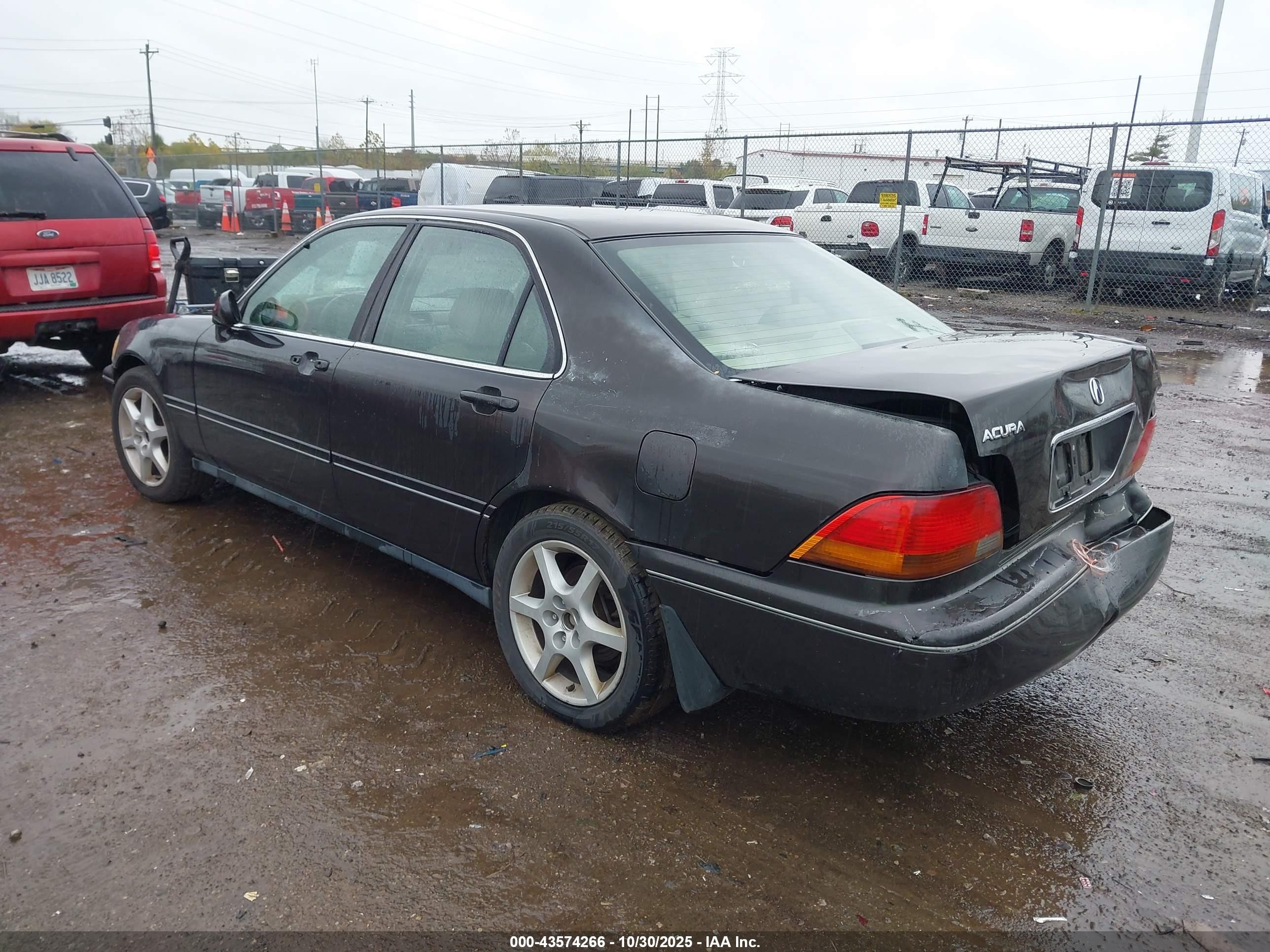 1997 Acura Rl 3.5 Gray vin: JH4KA9654VC003498