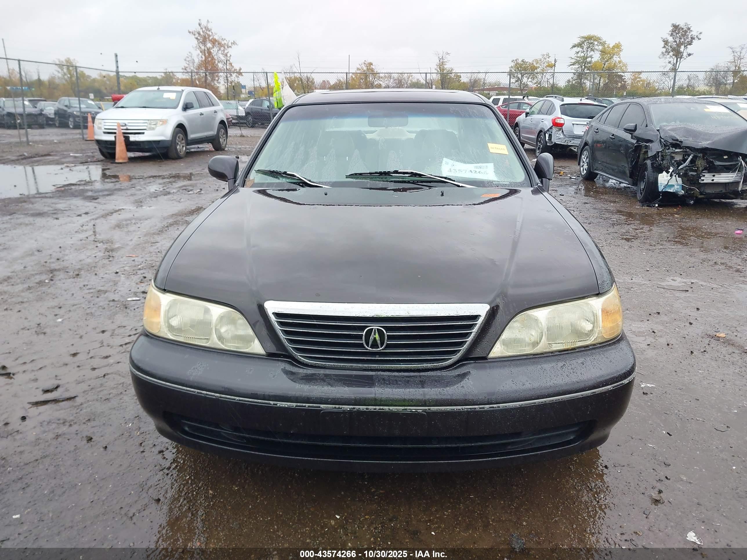 1997 Acura Rl 3.5 Gray vin: JH4KA9654VC003498