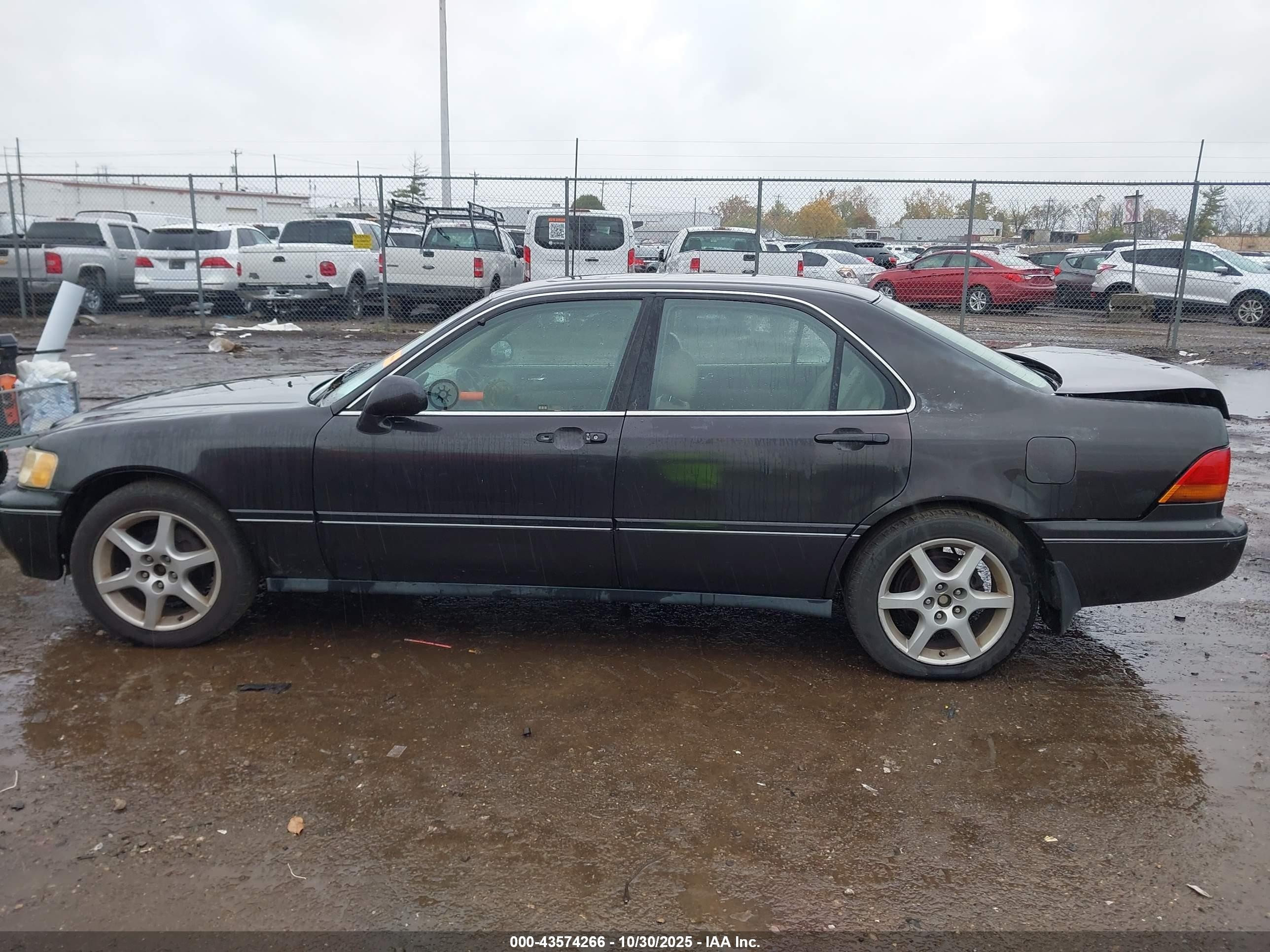 1997 Acura Rl 3.5 Gray vin: JH4KA9654VC003498