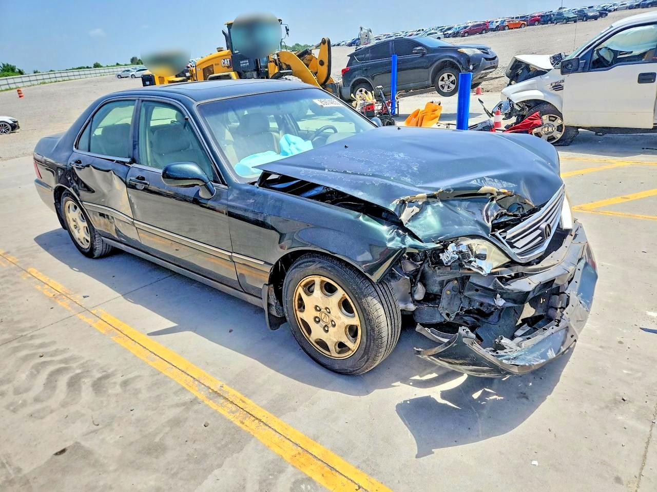 1999 Acura 3.5rl Green vin: JH4KA9654XC005478