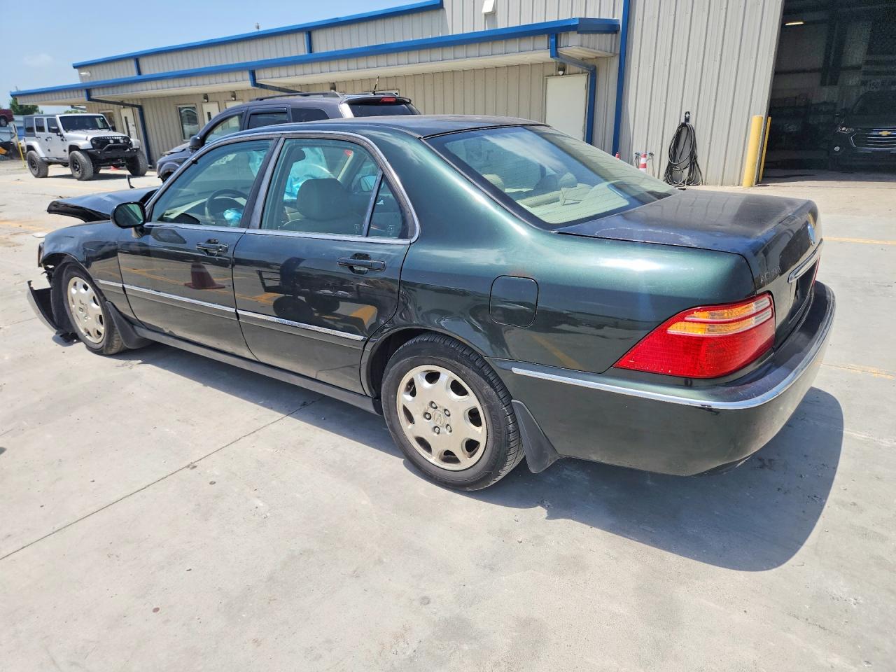 1999 Acura 3.5rl Green vin: JH4KA9654XC005478