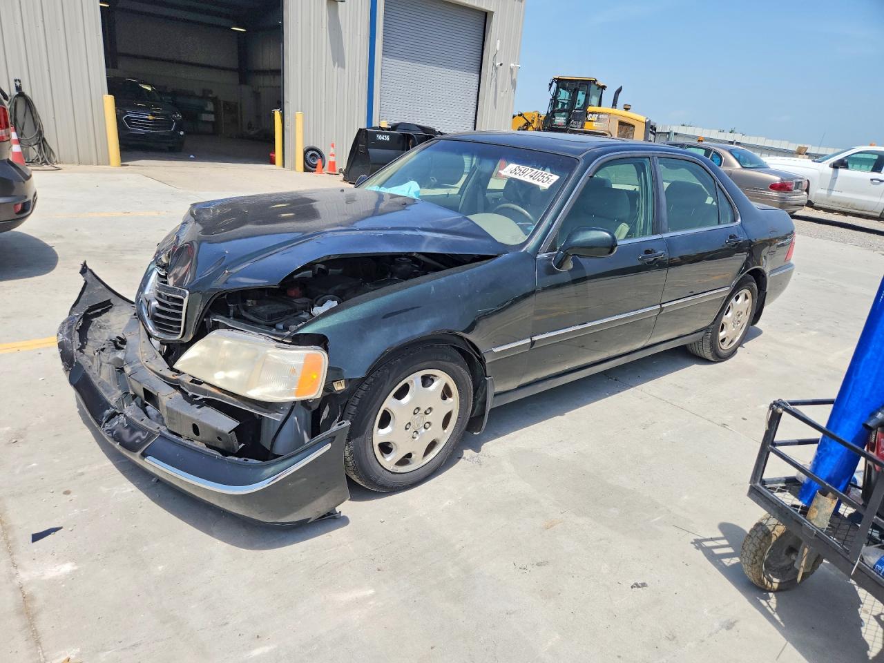 1999 Acura 3.5rl Green vin: JH4KA9654XC005478