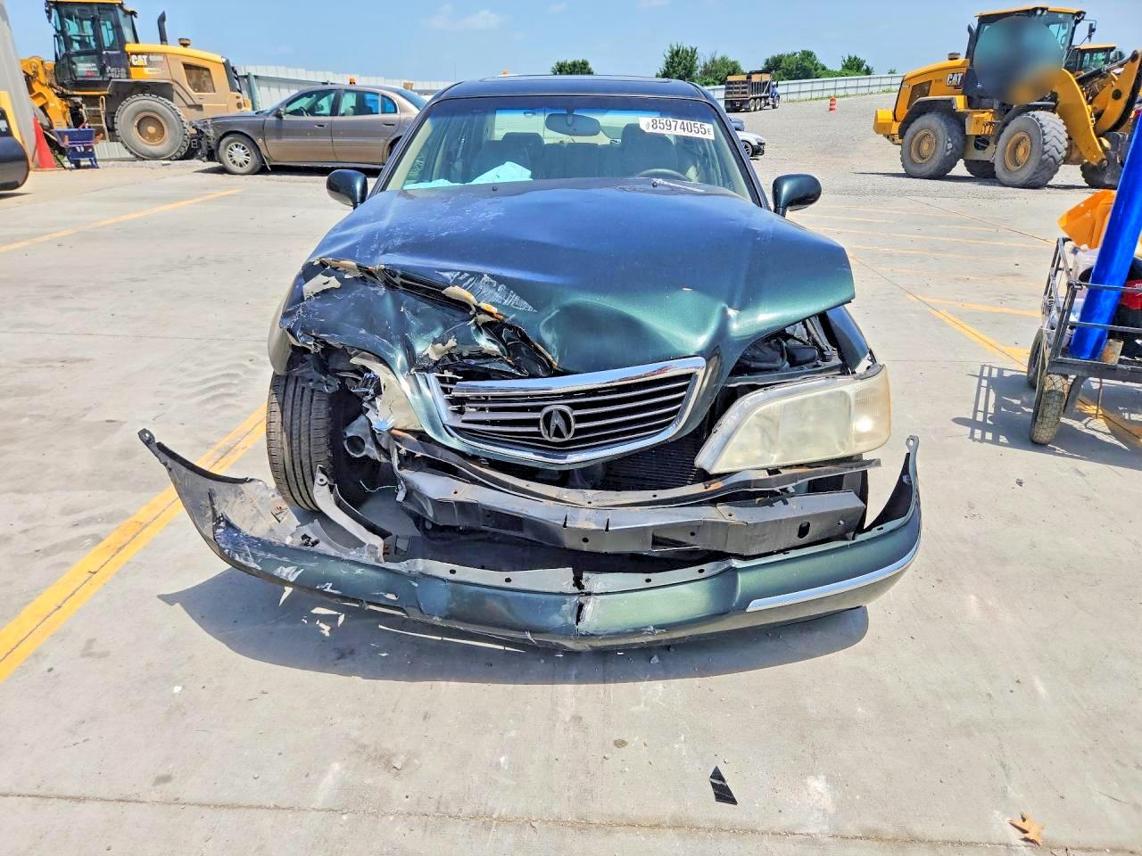 1999 Acura 3.5rl Green vin: JH4KA9654XC005478