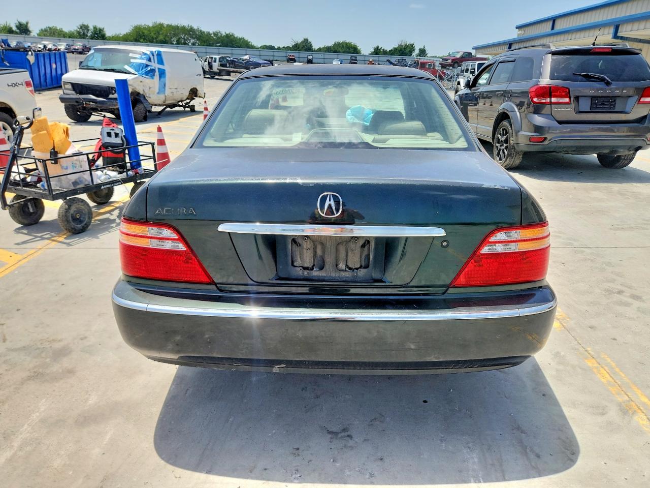 1999 Acura 3.5rl Green vin: JH4KA9654XC005478