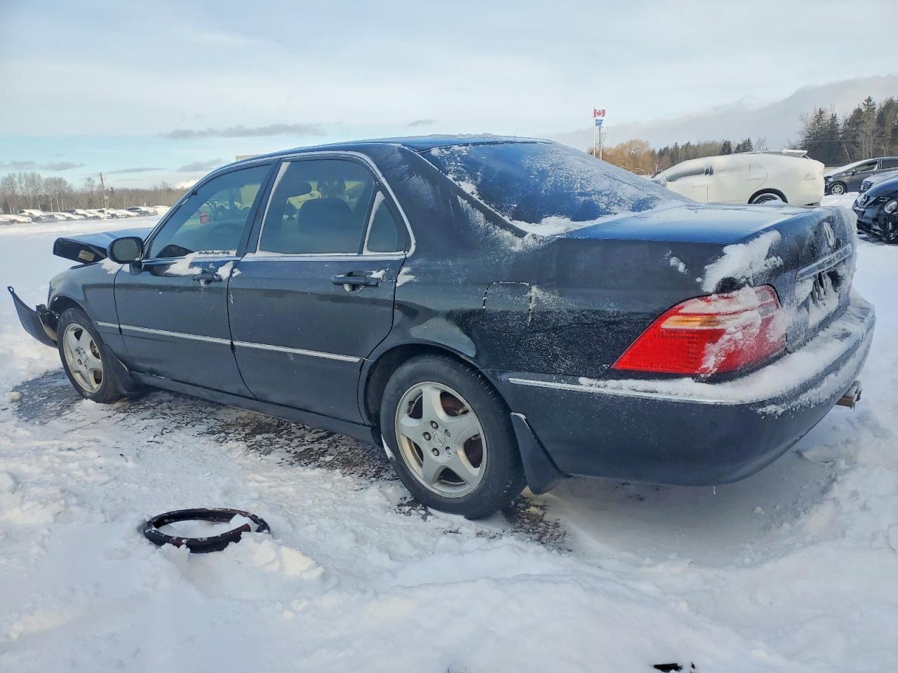 2002 Acura 3.5rl Black vin: JH4KA96552C800368