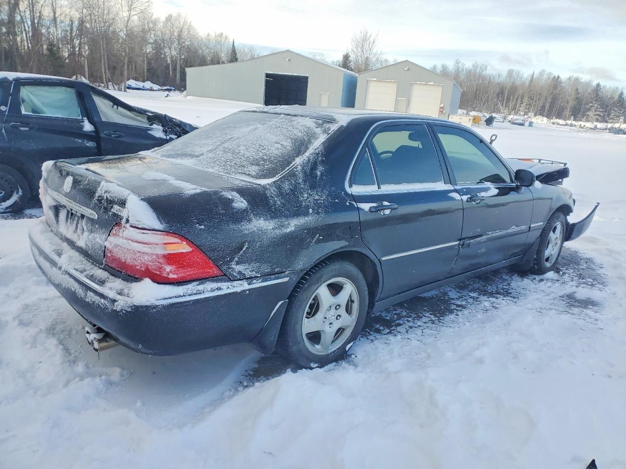 2002 Acura 3.5rl Black vin: JH4KA96552C800368