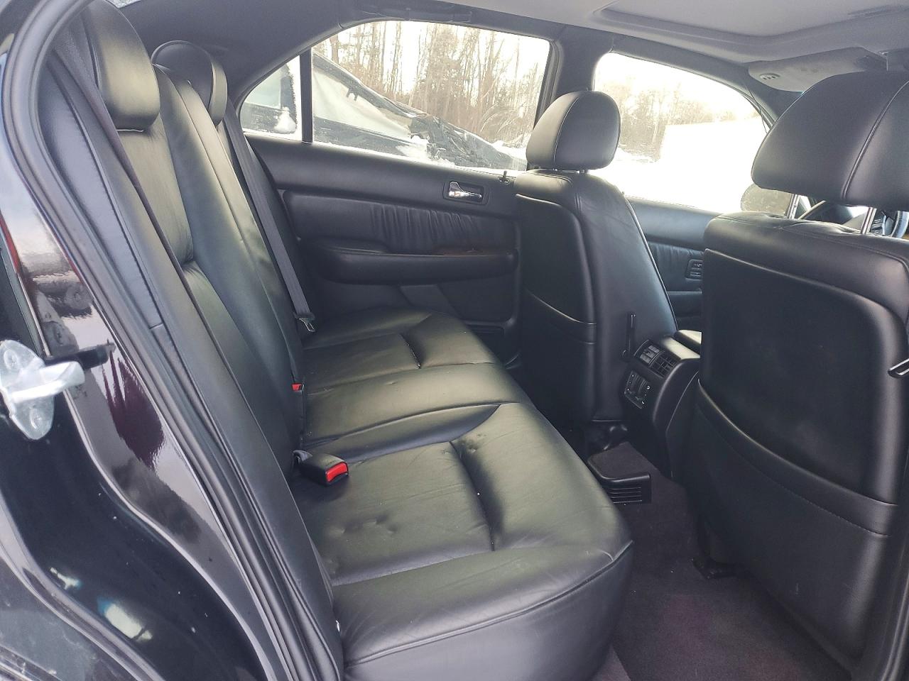 2002 Acura 3.5rl Black vin: JH4KA96552C800368