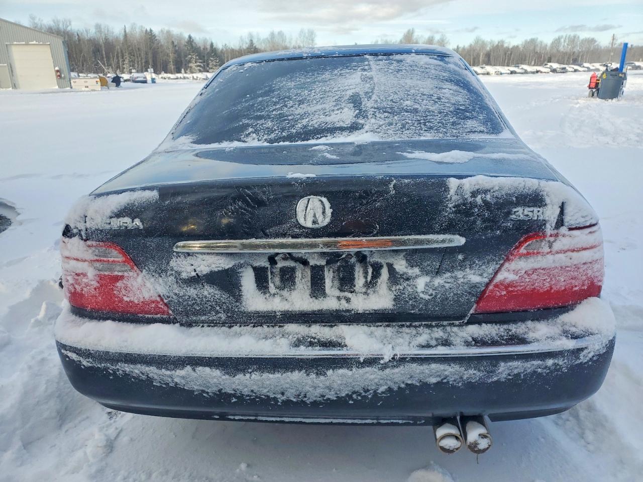 2002 Acura 3.5rl Black vin: JH4KA96552C800368