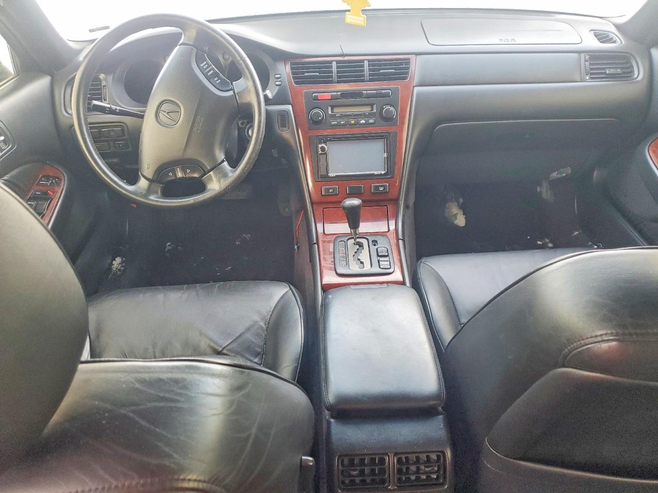 2002 Acura 3.5rl Black vin: JH4KA96552C800368