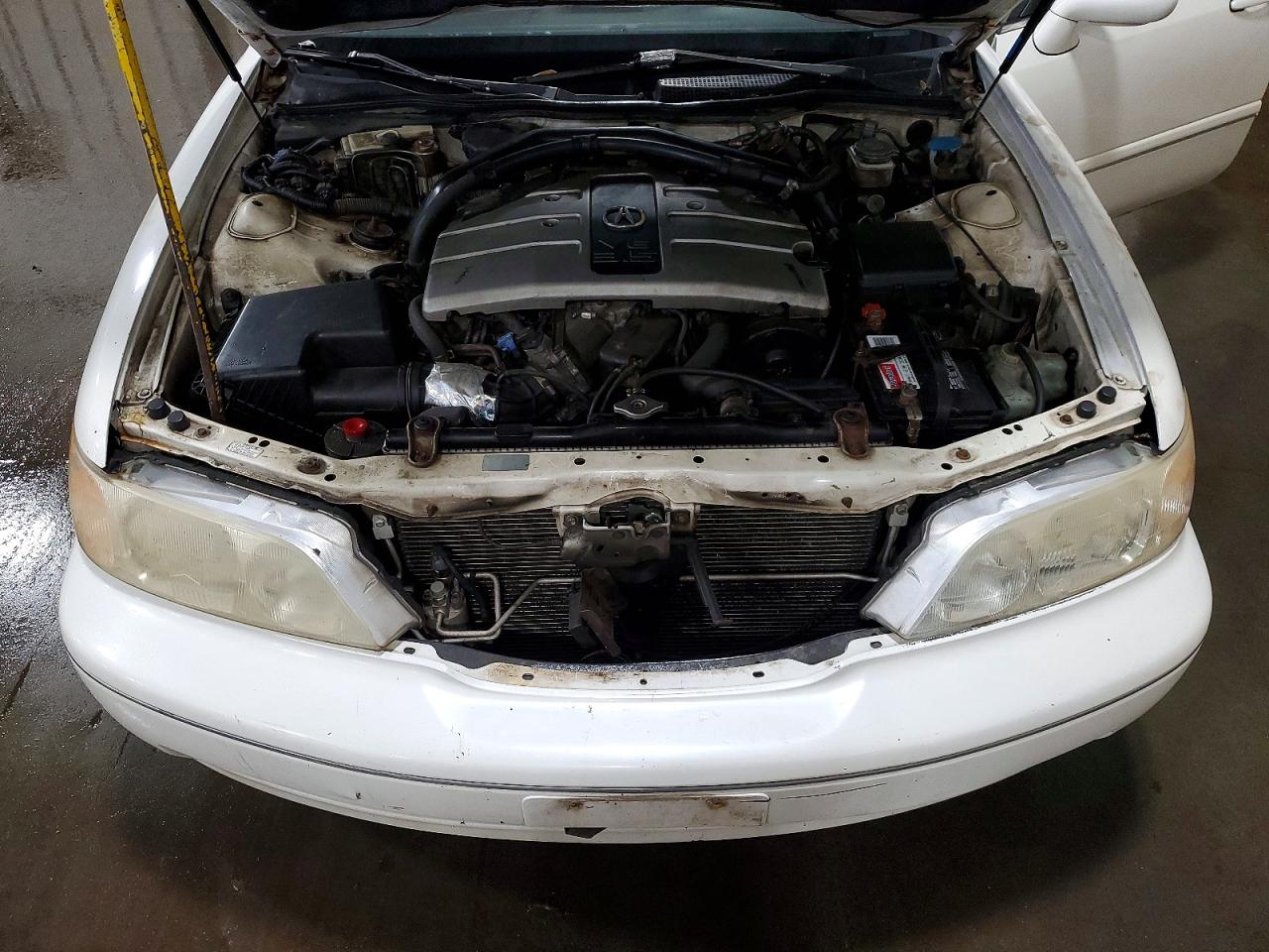 1996 Acura 3.5rl White vin: JH4KA9655TC009386