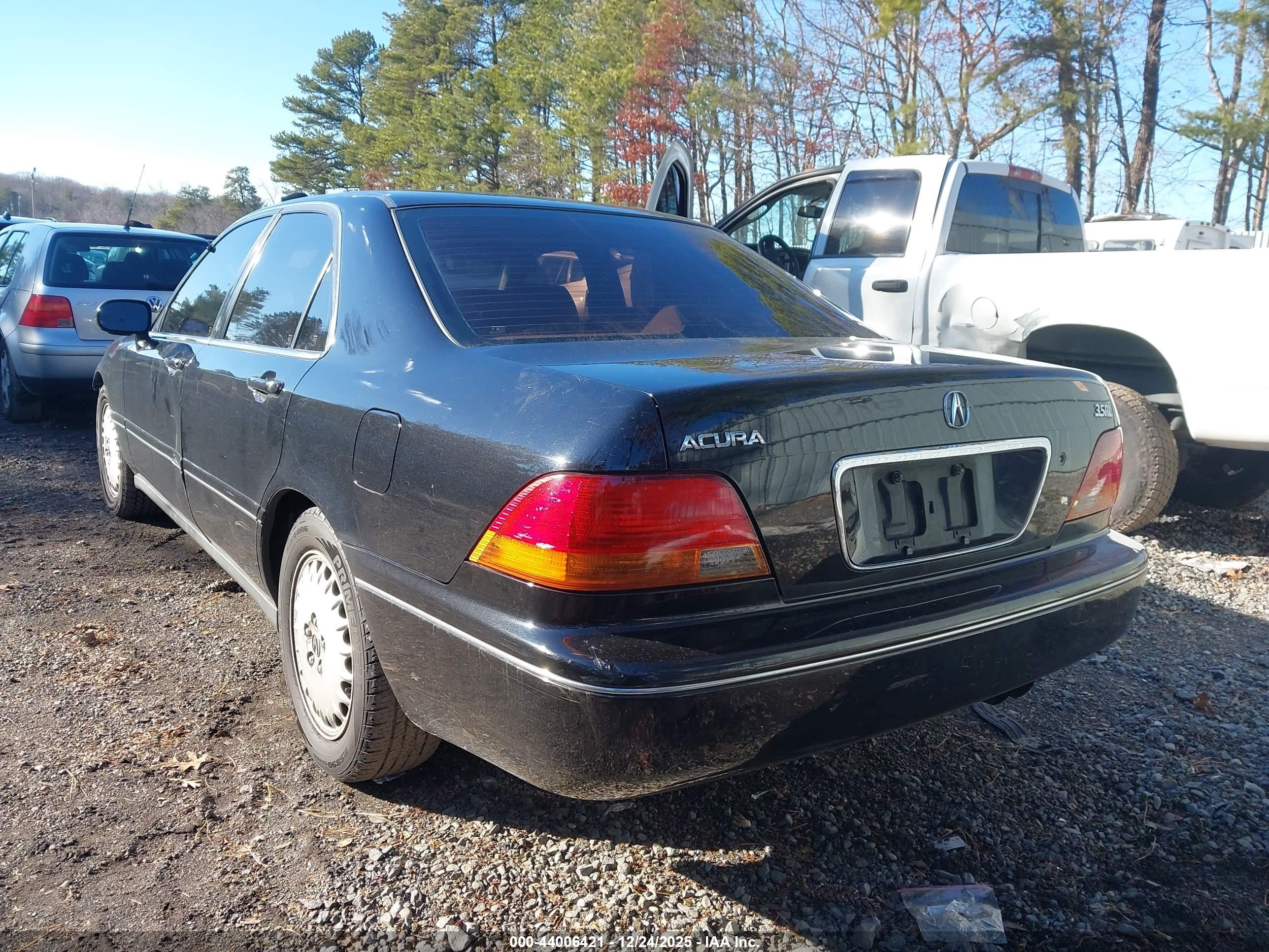 1997 Acura Rl 3.5 Black vin: JH4KA9655VC009567