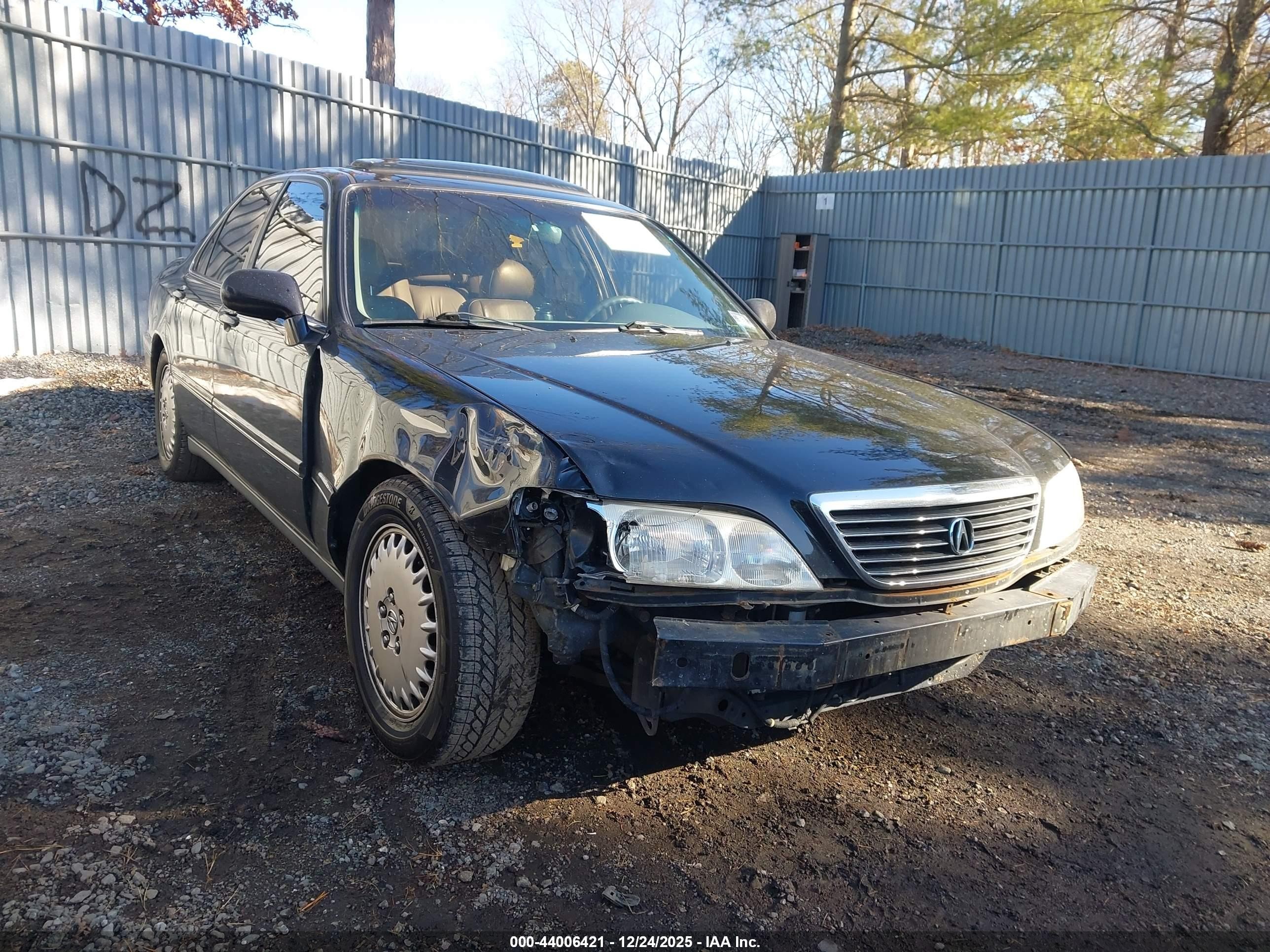1997 Acura Rl 3.5 Black vin: JH4KA9655VC009567