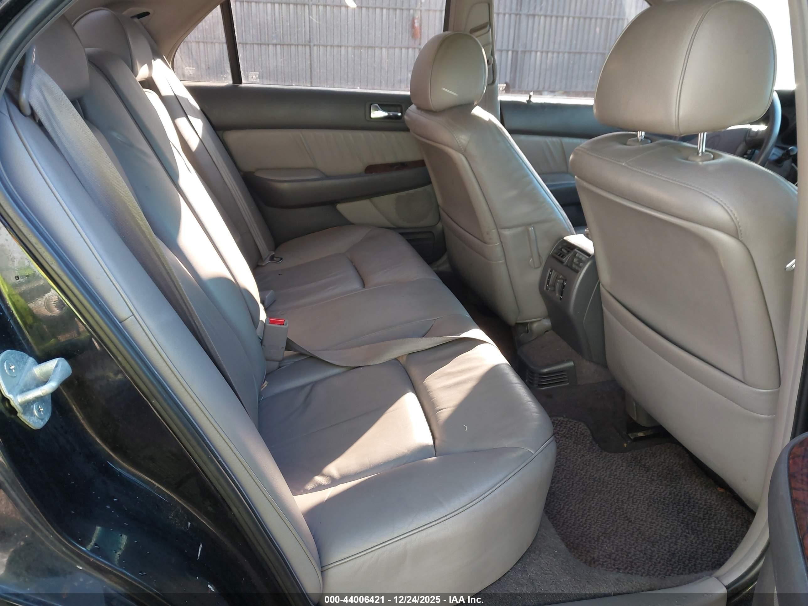 1997 Acura Rl 3.5 Black vin: JH4KA9655VC009567