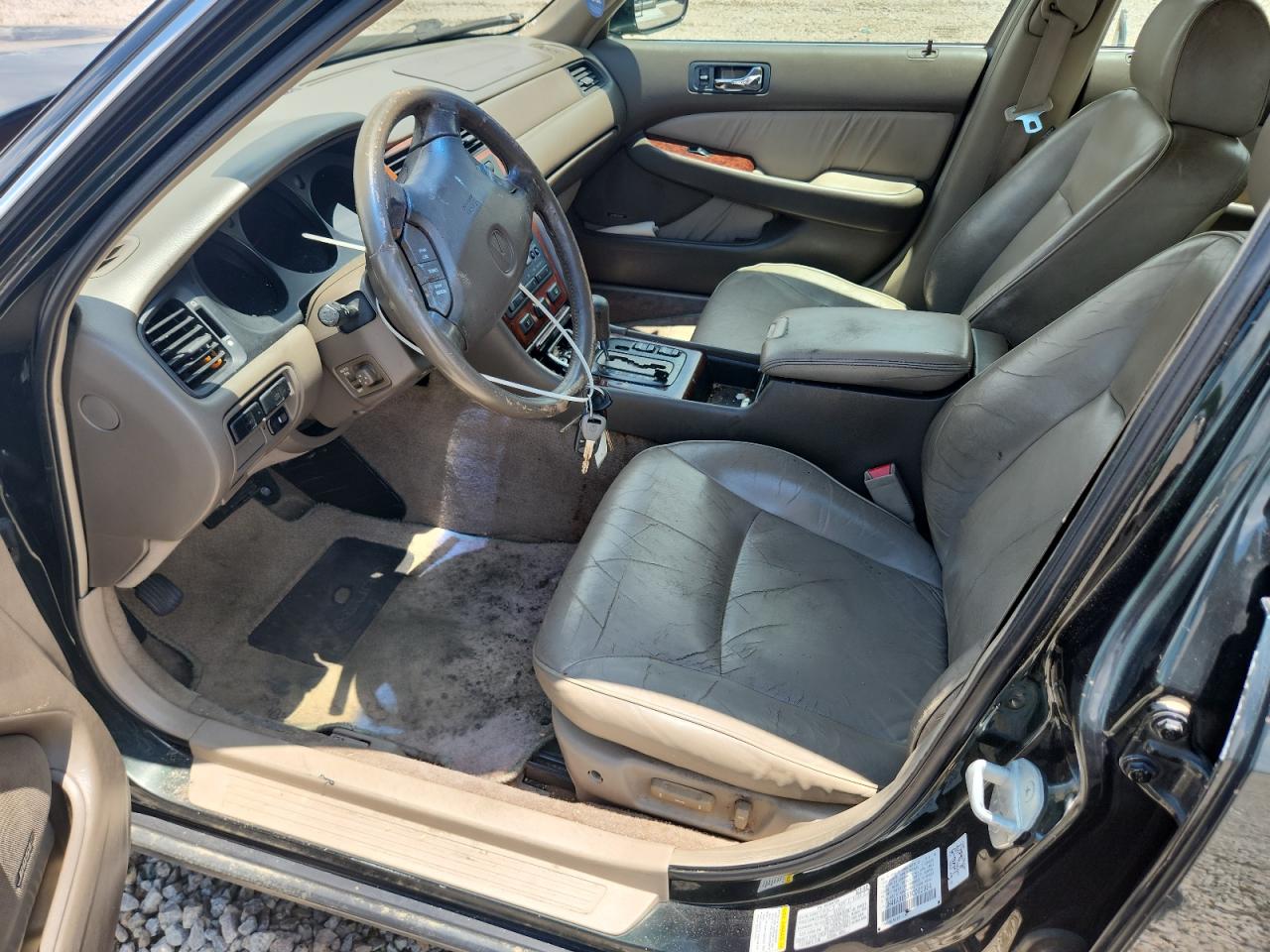 2000 Acura 3.5rl Green vin: JH4KA9655YC002994
