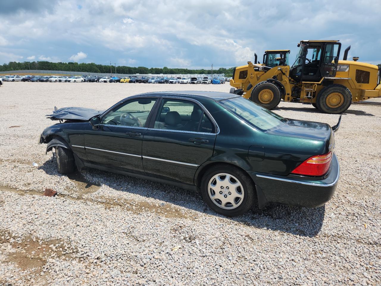 2000 Acura 3.5rl Green vin: JH4KA9655YC002994