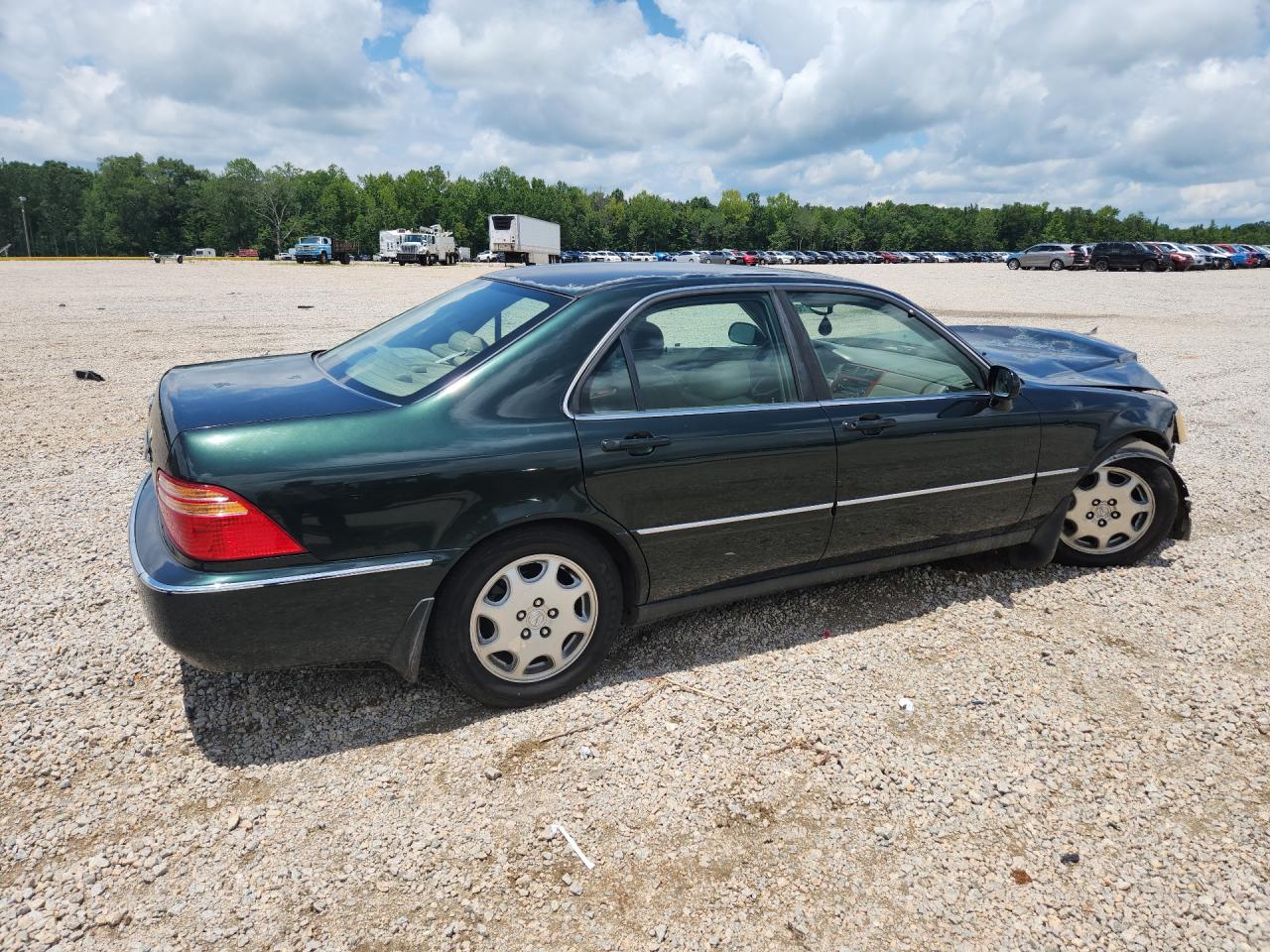 2000 Acura 3.5rl Green vin: JH4KA9655YC002994