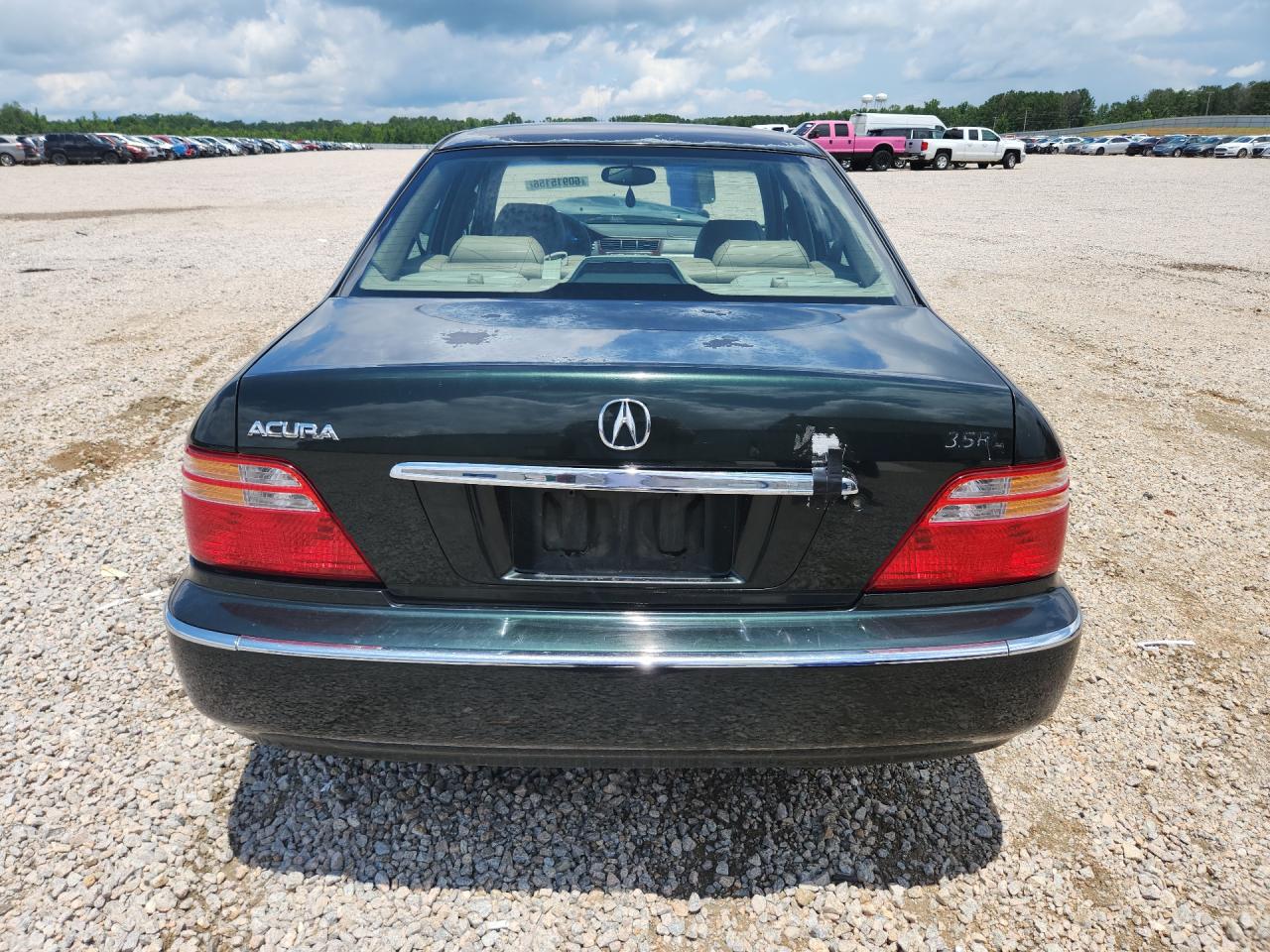 2000 Acura 3.5rl Green vin: JH4KA9655YC002994