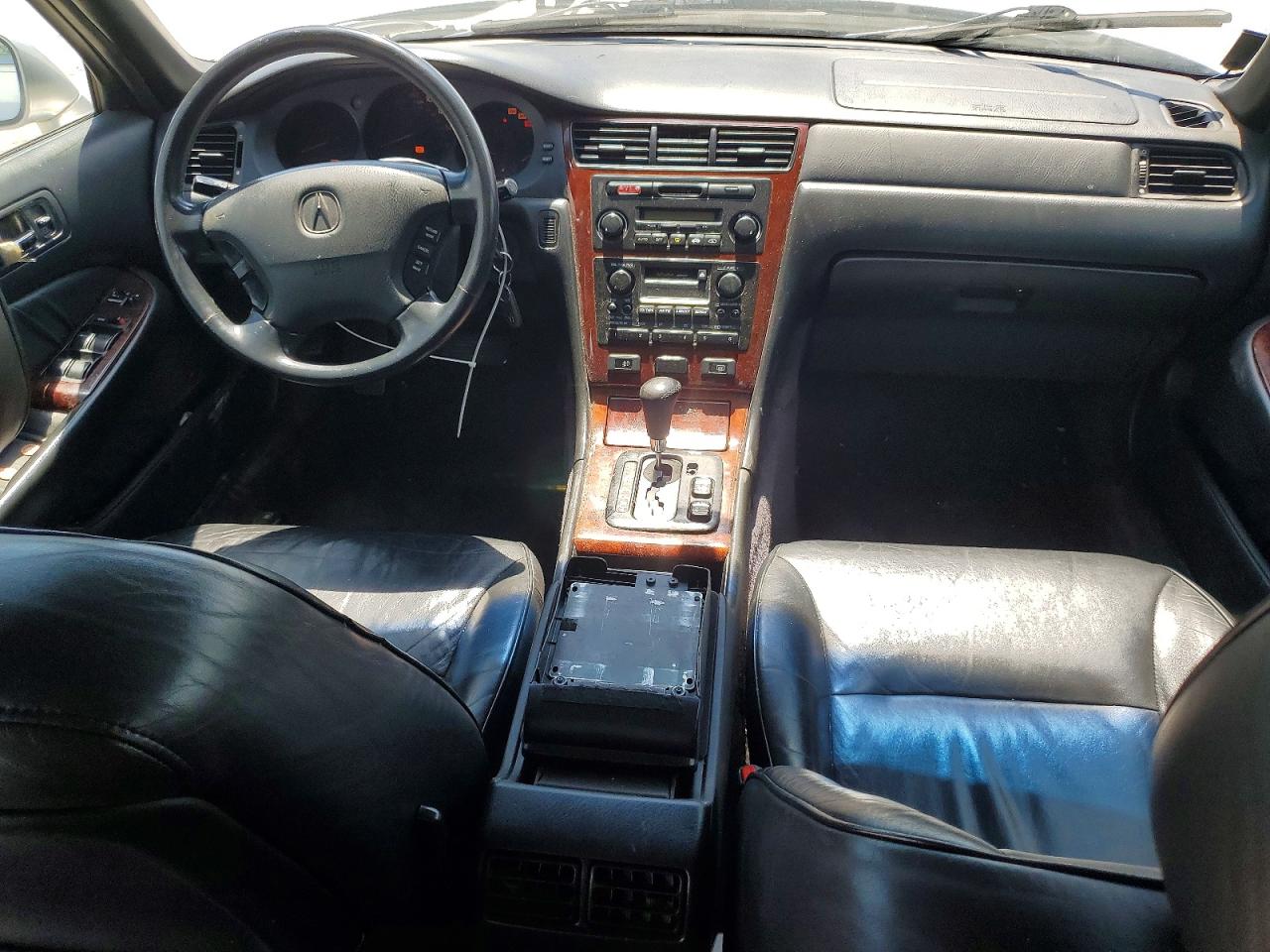 2002 Acura 3.5rl Silver vin: JH4KA96562C013817