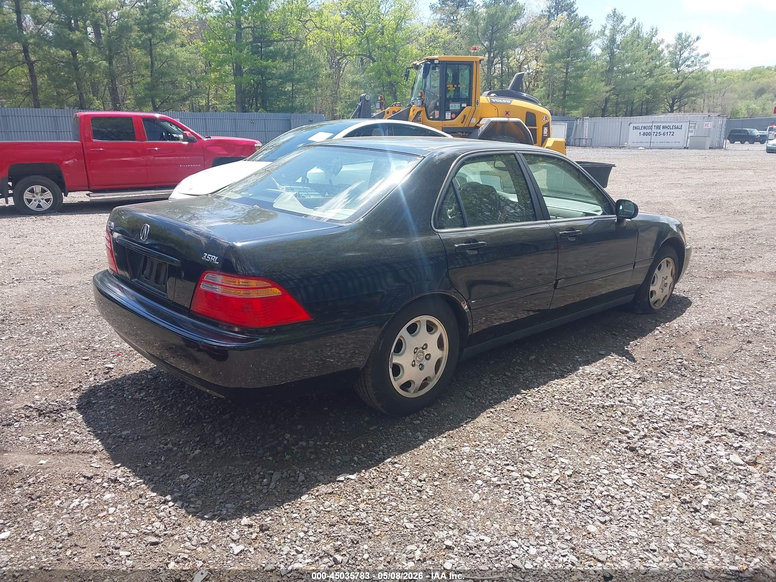 2000 Acura Rl 3.5 Black vin: JH4KA9656YC014216