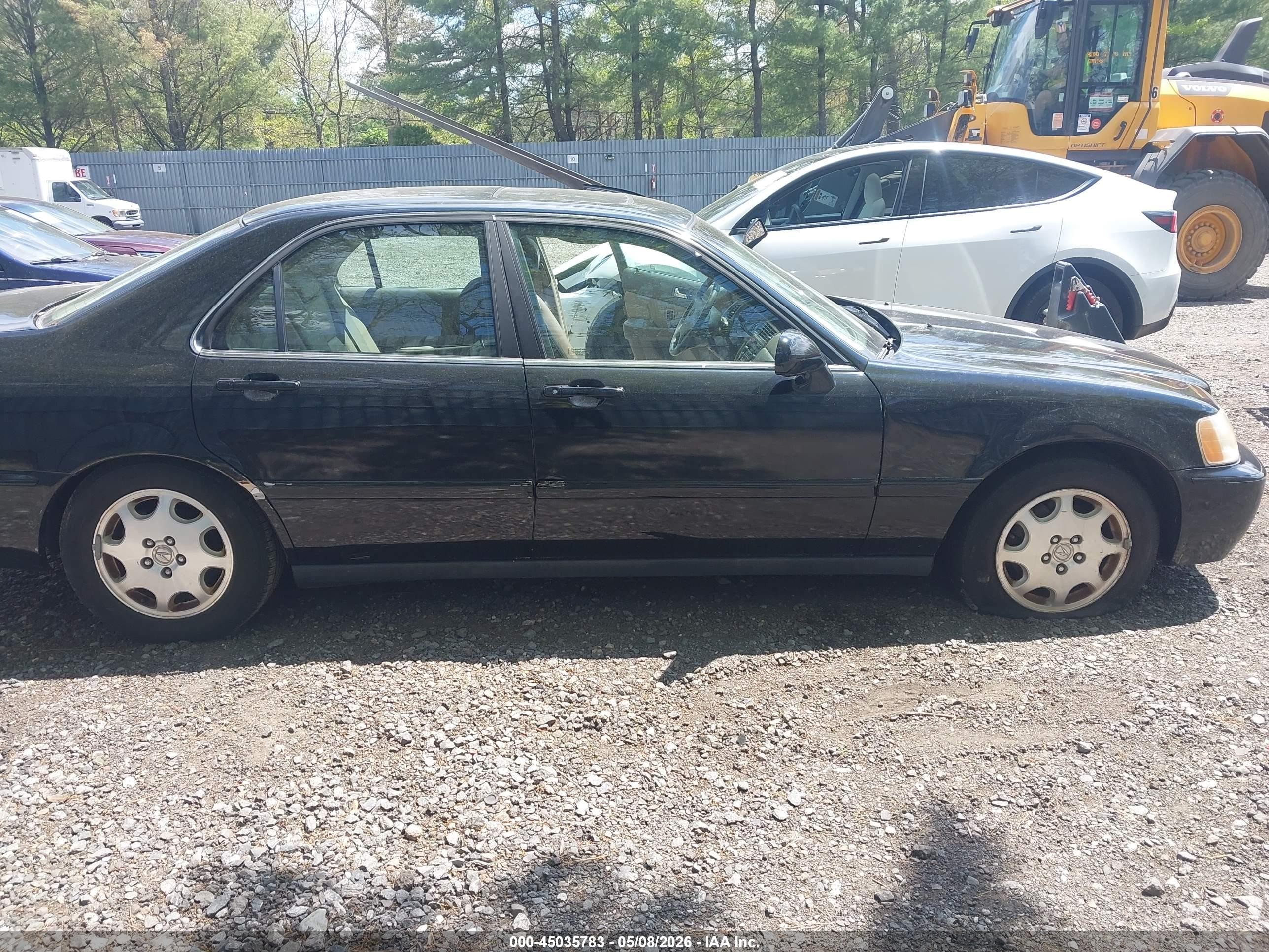 2000 Acura Rl 3.5 Black vin: JH4KA9656YC014216