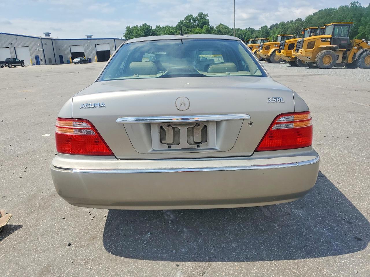 2002 Acura 3.5rl Silver vin: JH4KA96572C002311