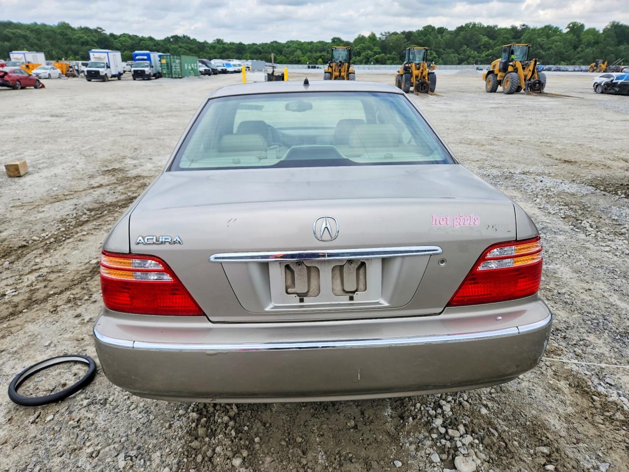 2002 Acura 3.5rl Gold vin: JH4KA96572C012580