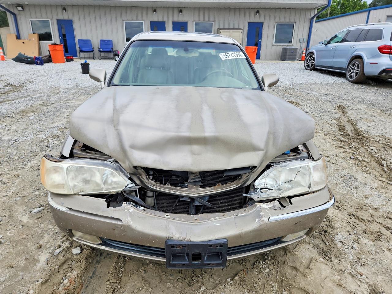2002 Acura 3.5rl Gold vin: JH4KA96572C012580