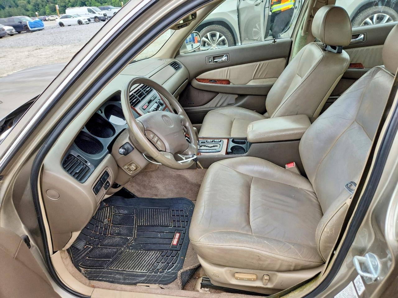 2002 Acura 3.5rl Gold vin: JH4KA96572C012580