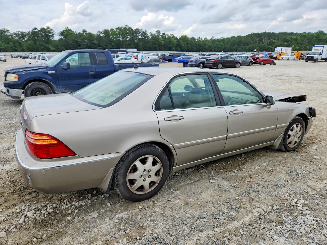 2002 Acura 3.5rl Gold vin: JH4KA96572C012580