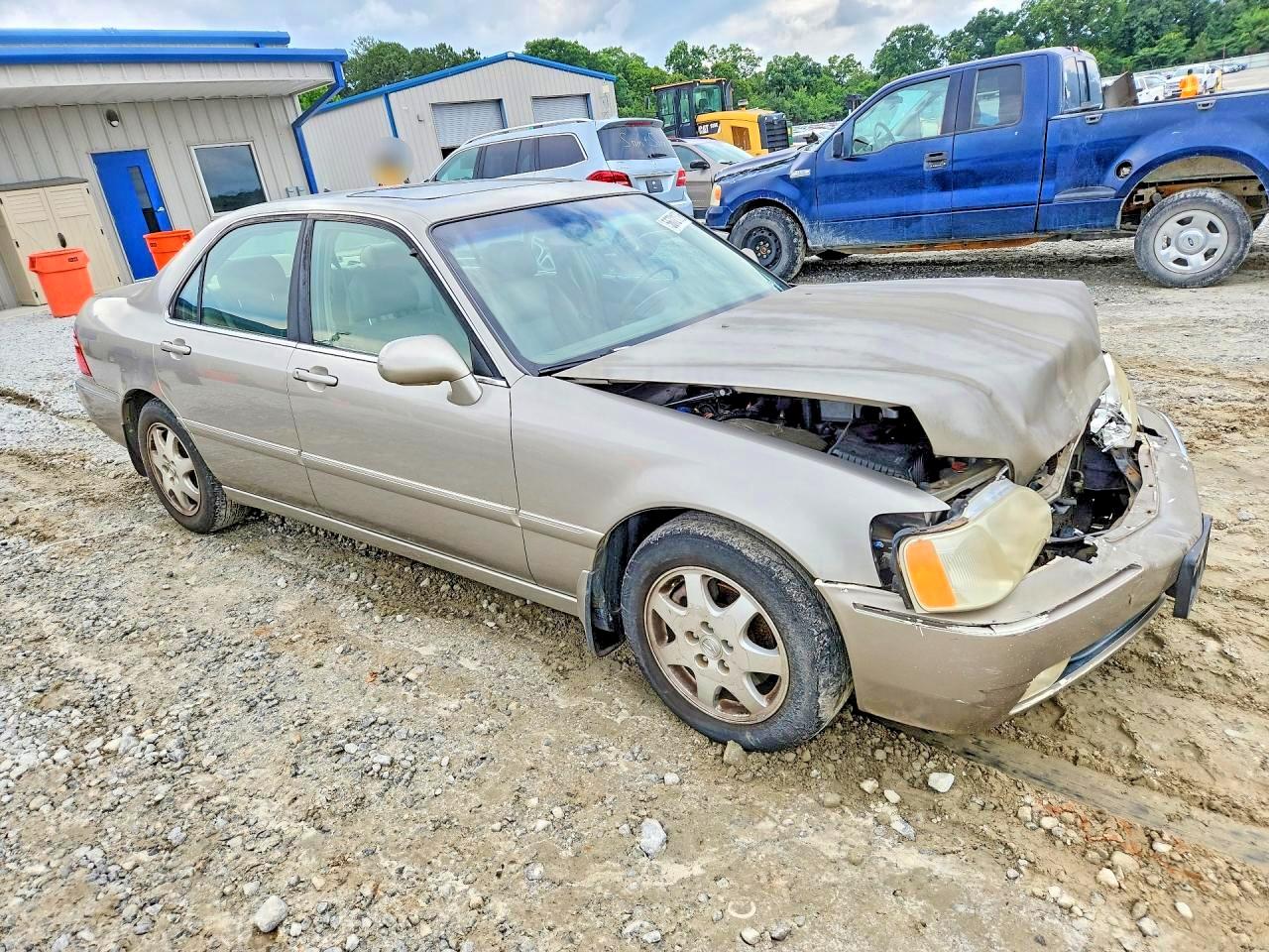 2002 Acura 3.5rl Gold vin: JH4KA96572C012580