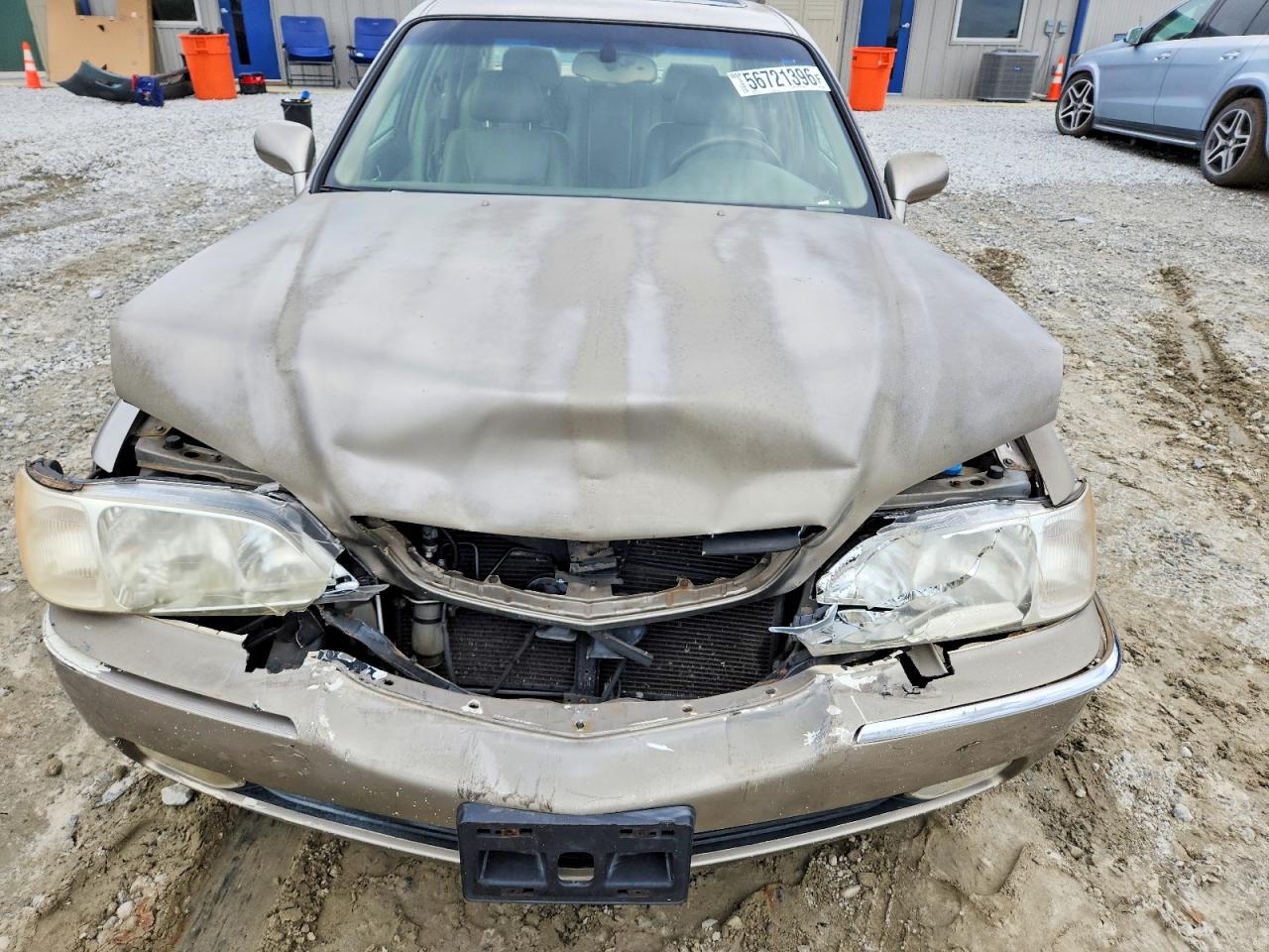 2002 Acura 3.5rl Gold vin: JH4KA96572C012580