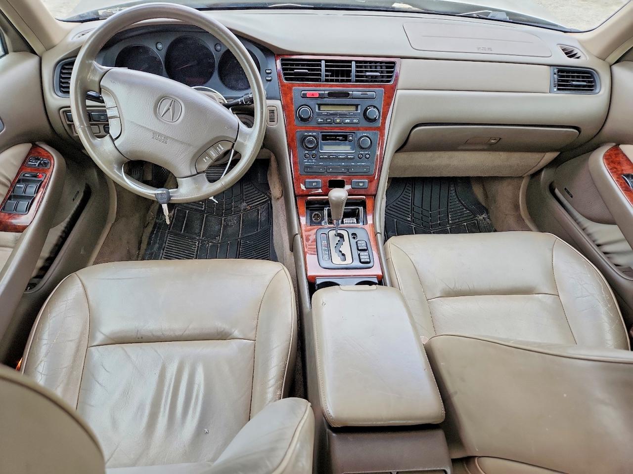 2002 Acura 3.5rl Gold vin: JH4KA96572C012580