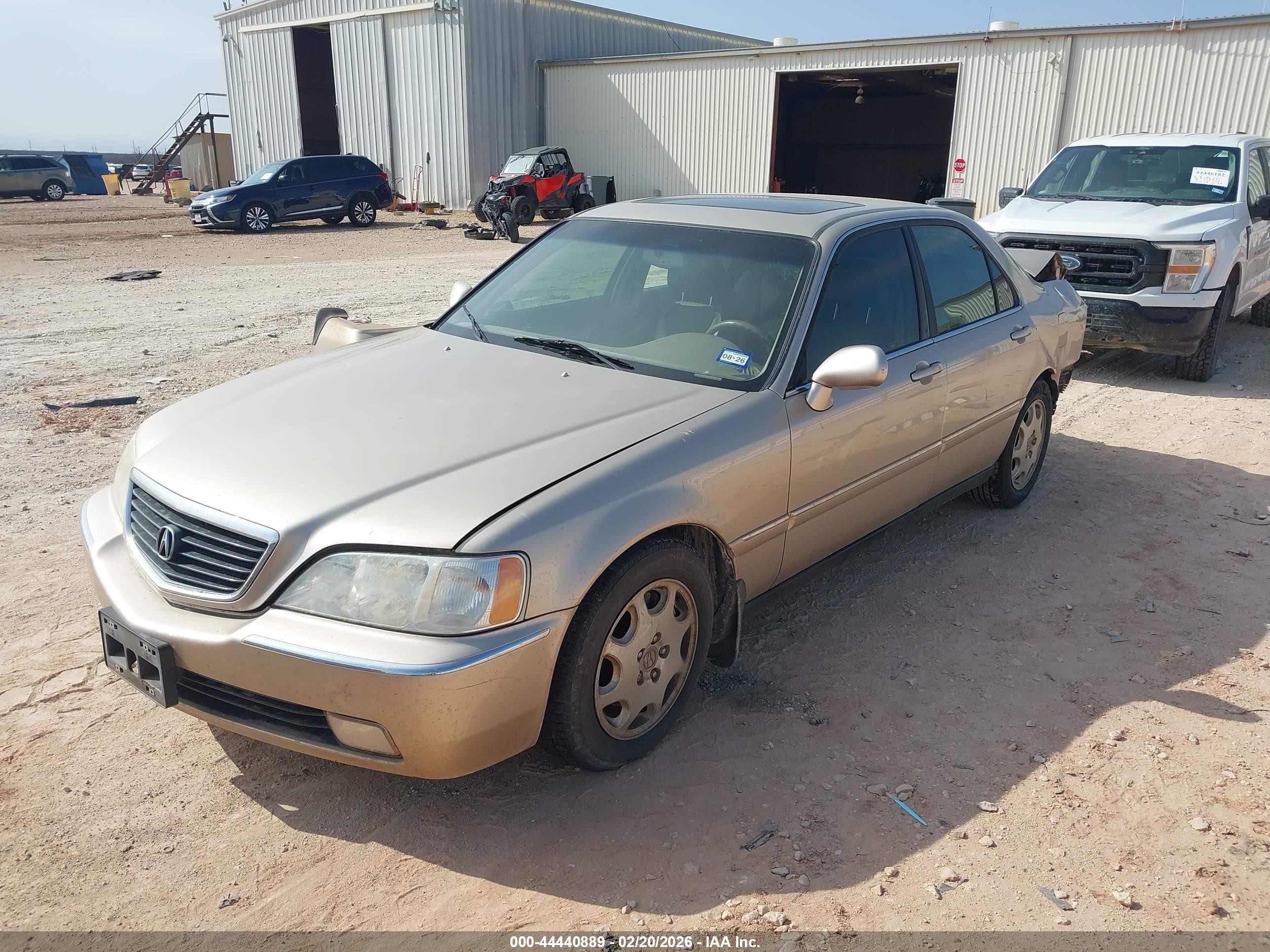 1999 Acura Rl 3.5 Gold vin: JH4KA9657XC008035