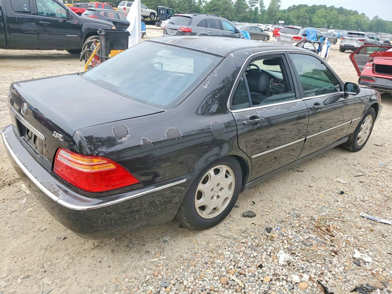 2000 Acura 3.5rl Черный vin: JH4KA9658YC001628