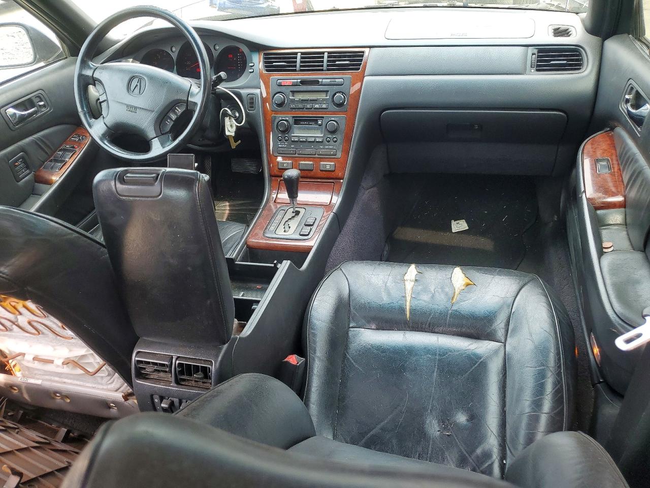 2000 Acura 3.5rl Черный vin: JH4KA9658YC001628