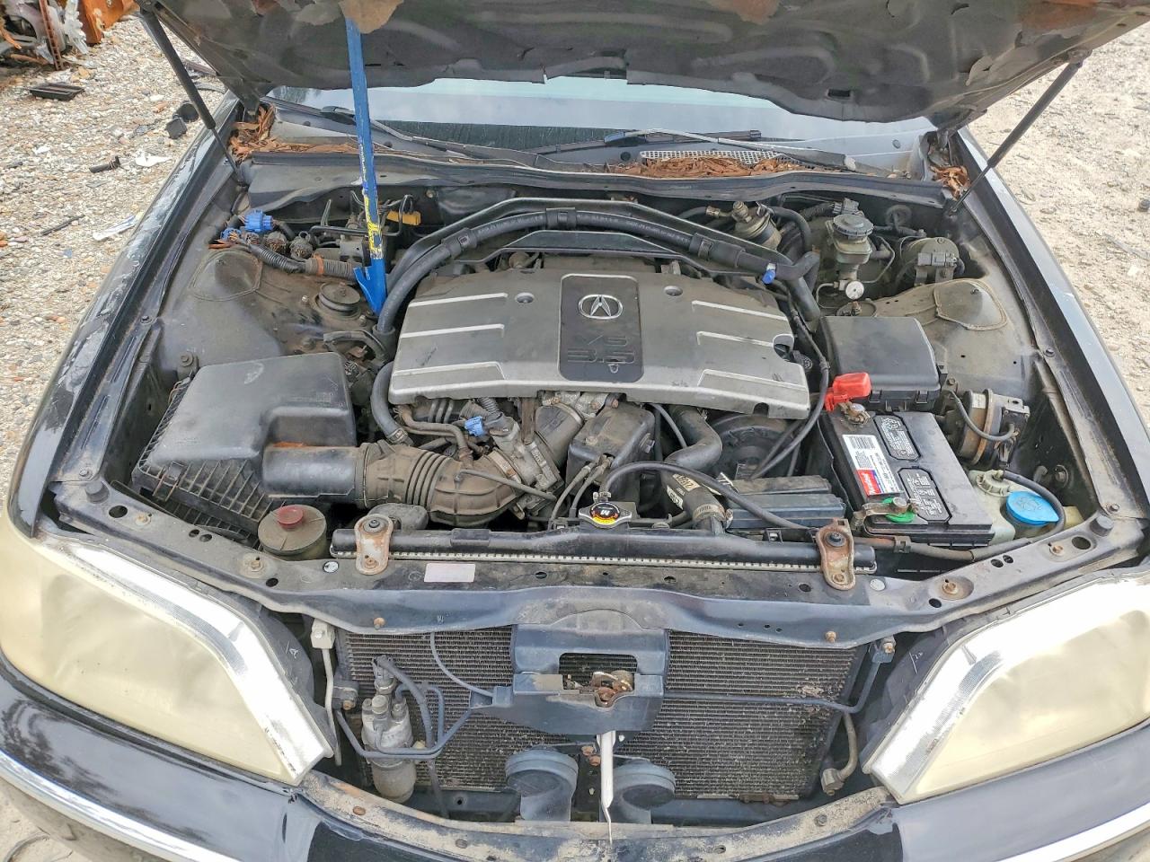 2000 Acura 3.5rl Черный vin: JH4KA9658YC001628