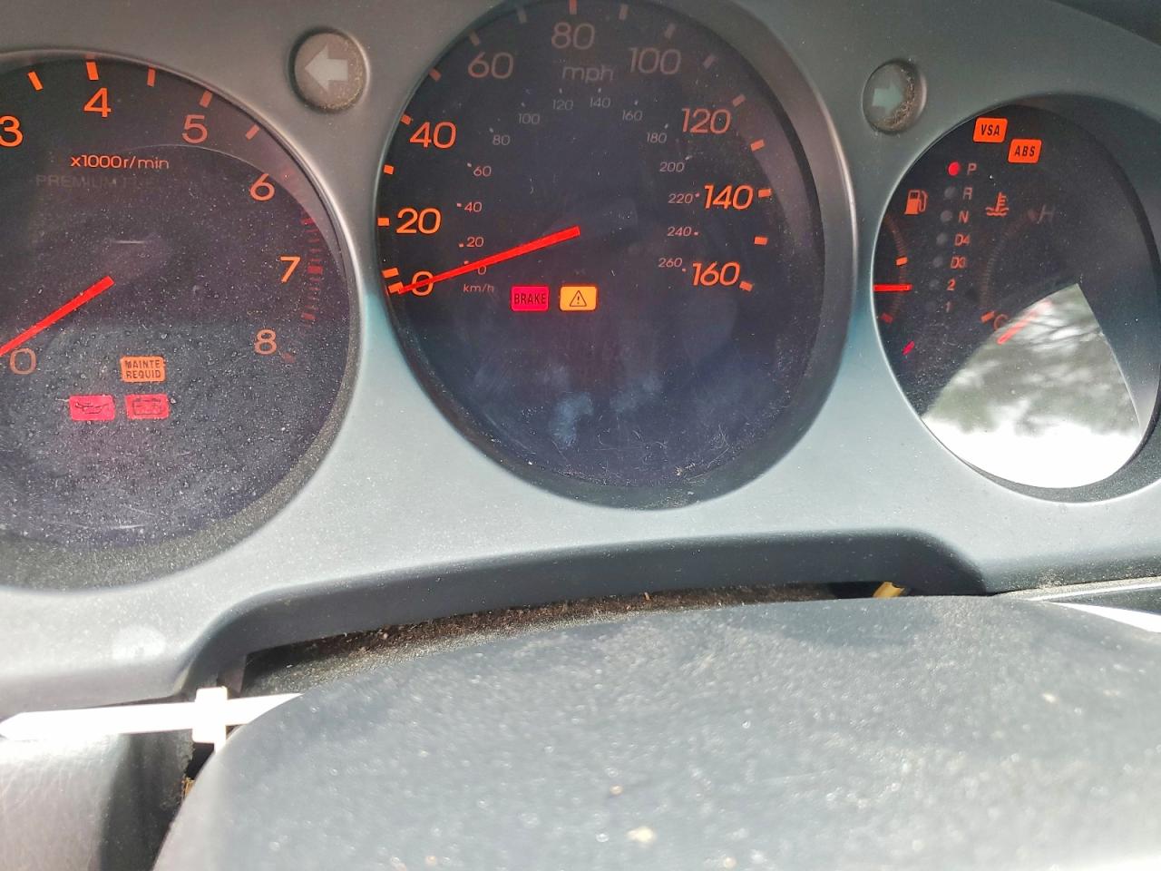2000 Acura 3.5rl Черный vin: JH4KA9658YC001628