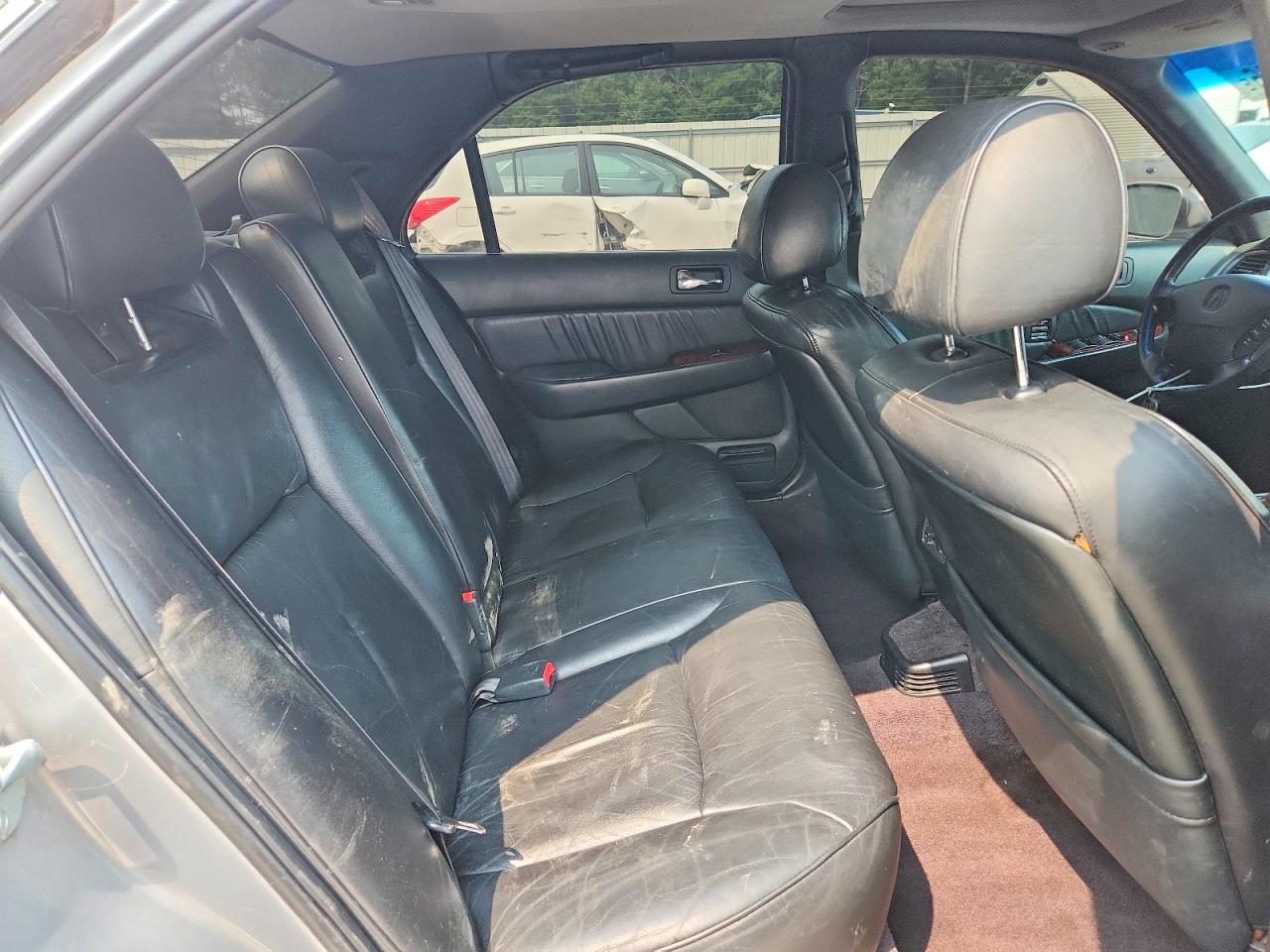 2002 Acura 3.5rl Silver vin: JH4KA96592C007364