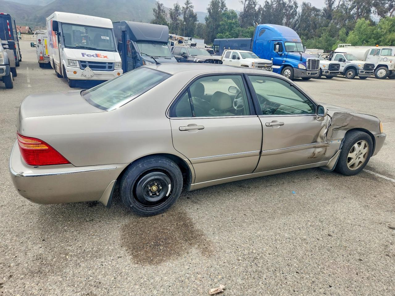 2002 Acura 3.5rl Tan vin: JH4KA96592C015495