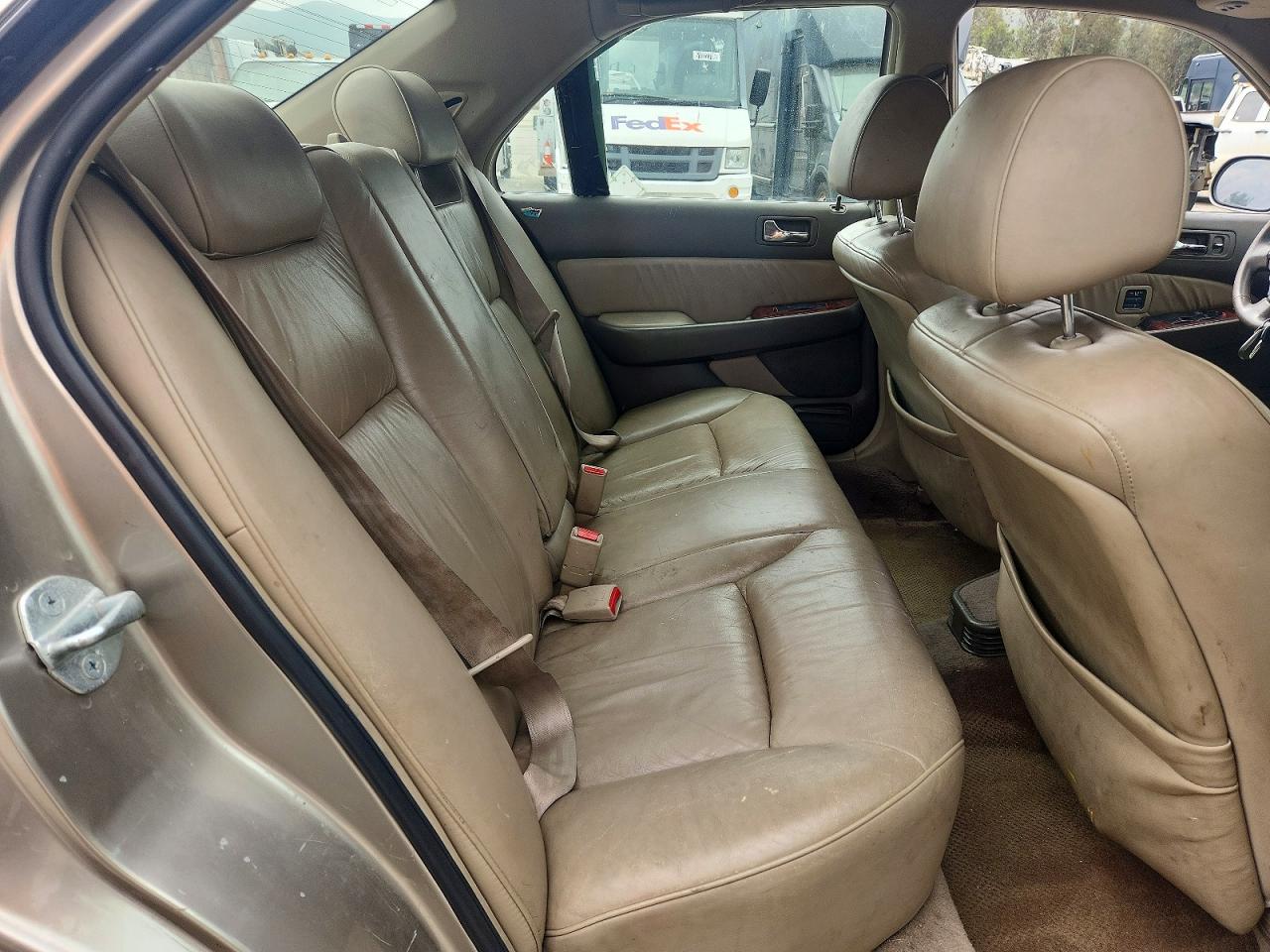 2002 Acura 3.5rl Tan vin: JH4KA96592C015495