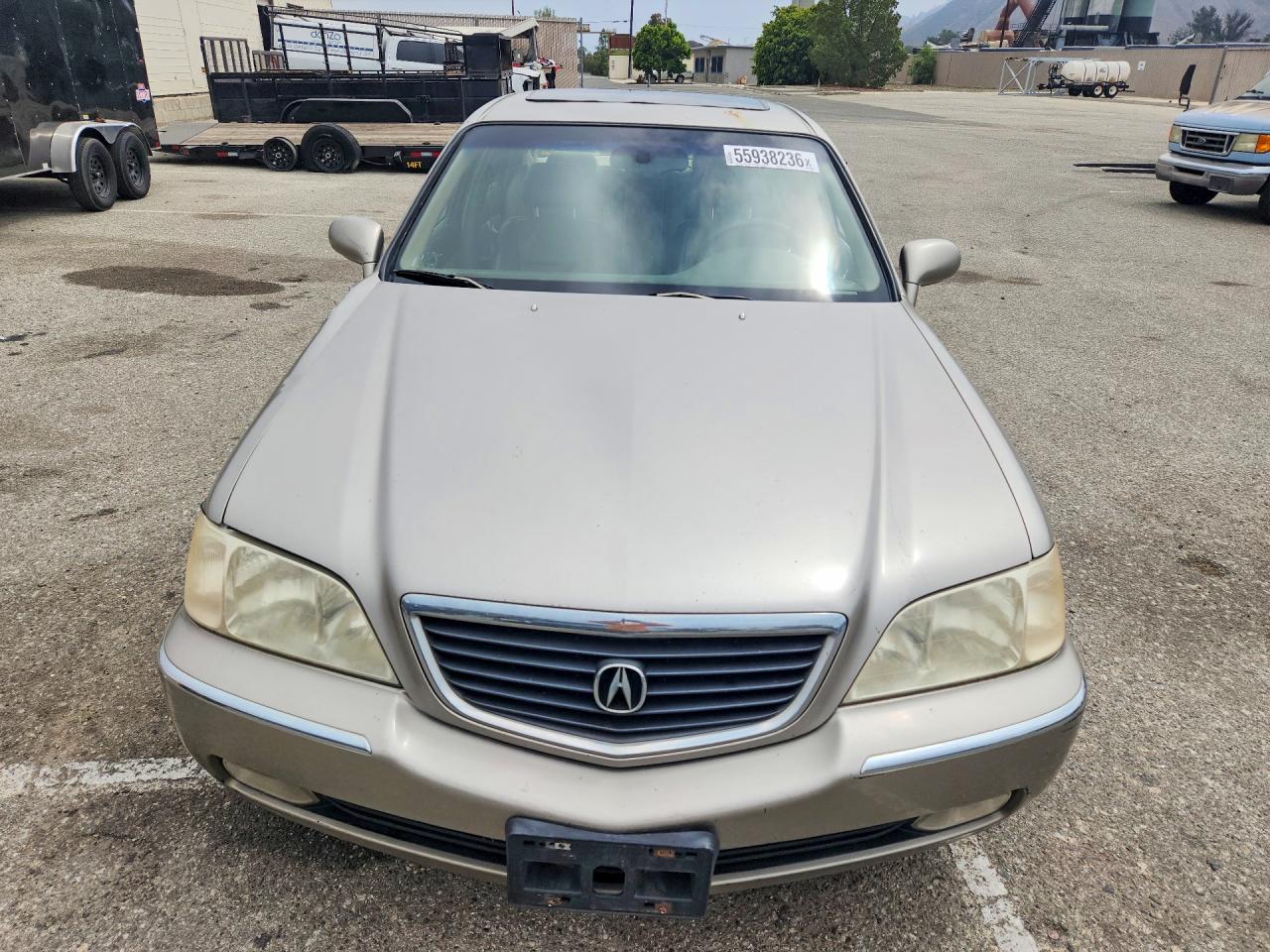 2002 Acura 3.5rl Tan vin: JH4KA96592C015495