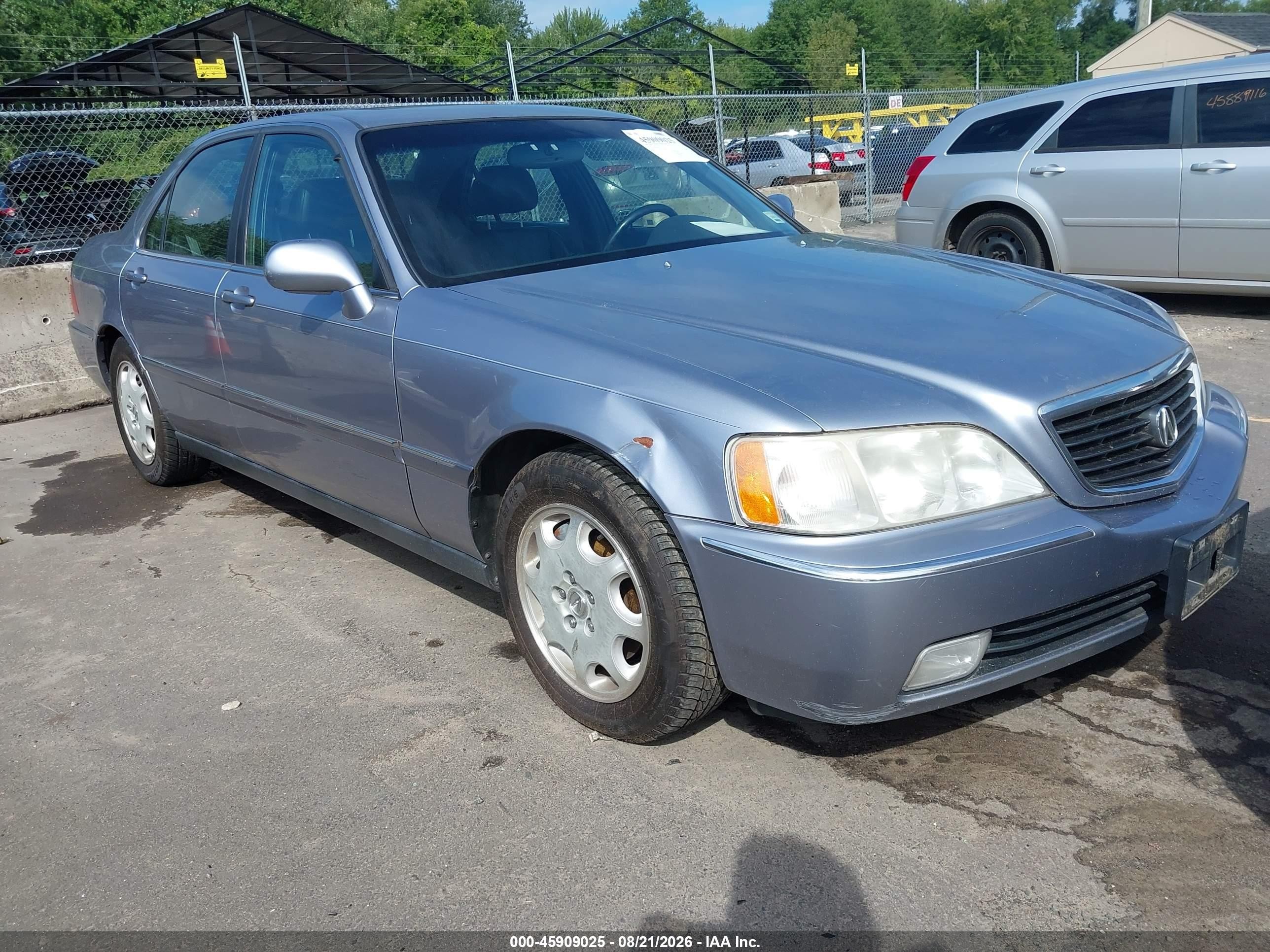 1999 Acura Rl 3.5 Blue vin: JH4KA9659XC000146