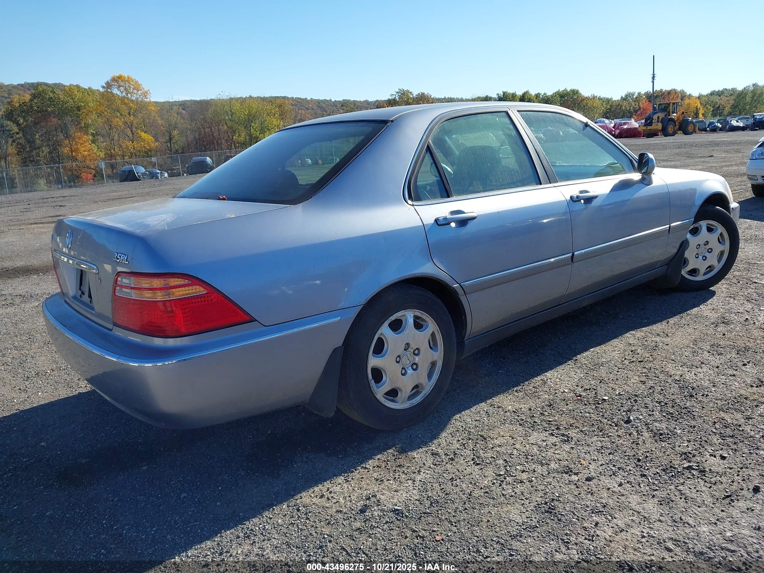 1999 Acura Rl 3.5 Silver vin: JH4KA9659XC008179