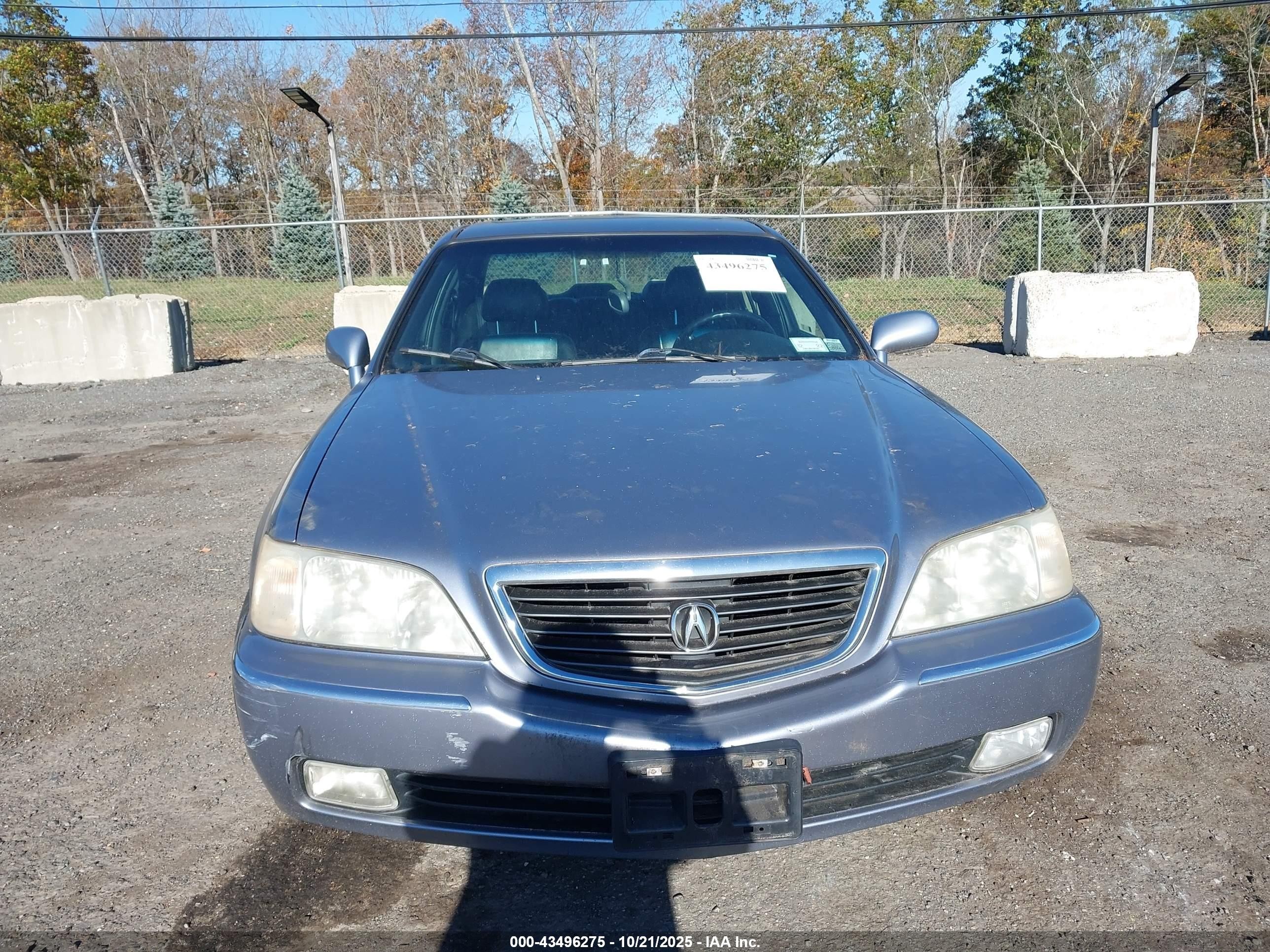1999 Acura Rl 3.5 Silver vin: JH4KA9659XC008179