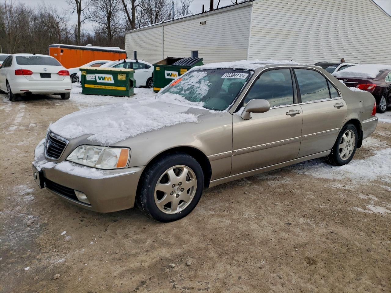 2002 Acura 3.5rl Gold vin: JH4KA965X2C001475