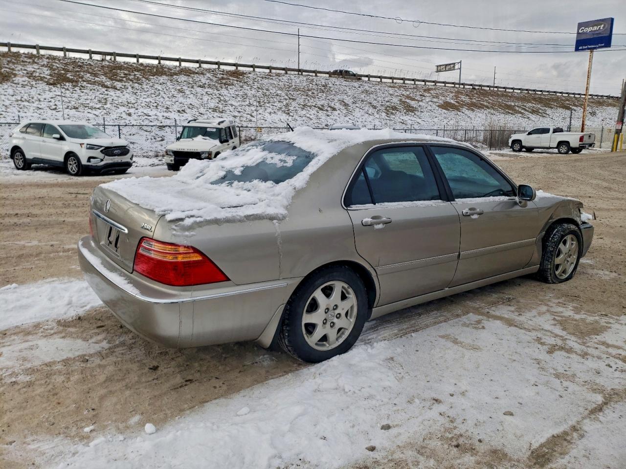 2002 Acura 3.5rl Gold vin: JH4KA965X2C001475