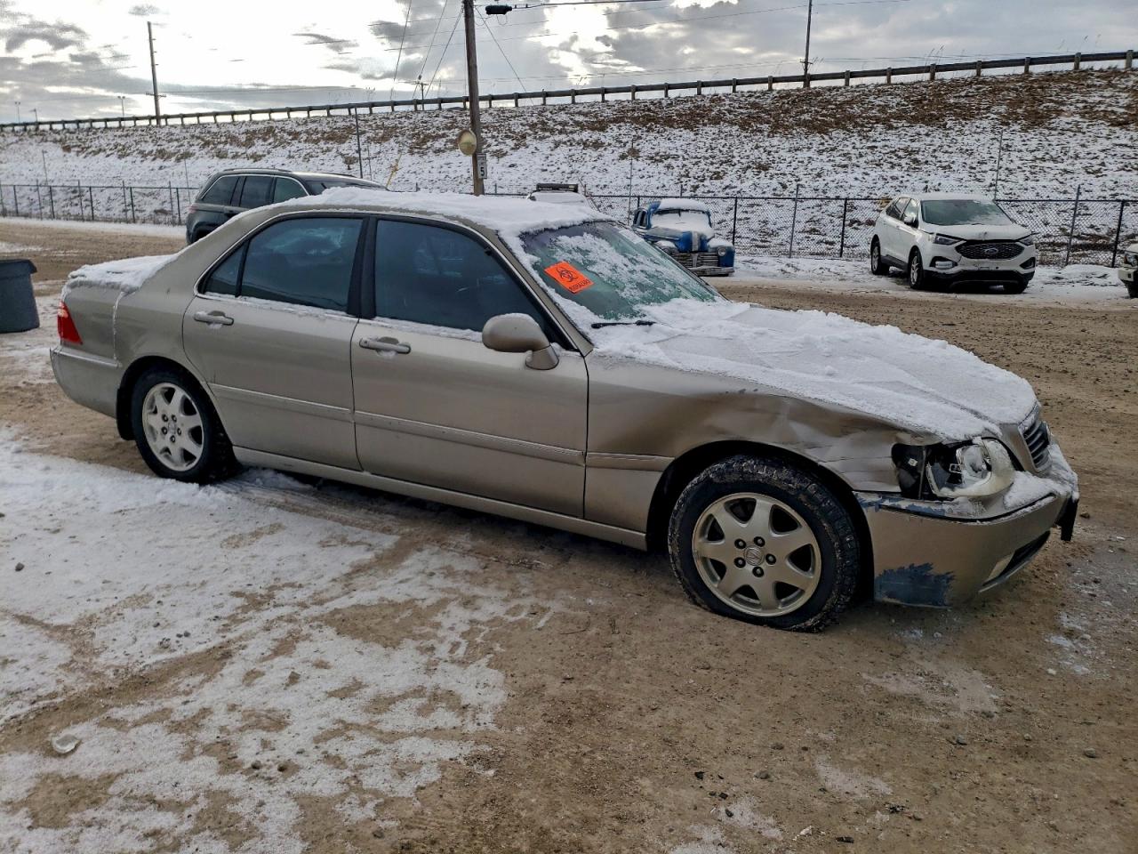 2002 Acura 3.5rl Gold vin: JH4KA965X2C001475
