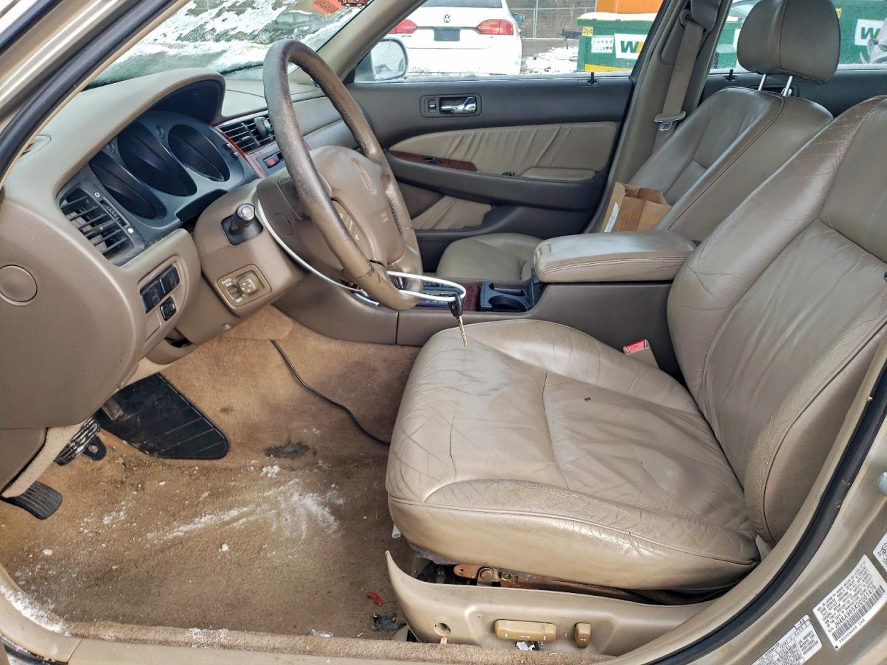 2002 Acura 3.5rl Gold vin: JH4KA965X2C001475