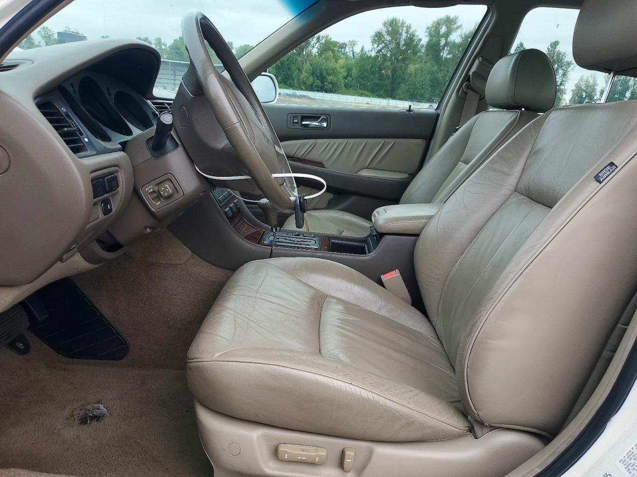 2000 Acura 3.5rl White vin: JH4KA965XYC013621